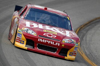 RICHMOND, VA - APRIL 29:  Clint Bowyer, driver of the #33 BB&T Chevrolet, practices for the NASCAR Sprint Cup Series Crown Royal Presents The Matthew & Daniel Hansen 400 at Richmond International Raceway on April 29, 2011 in Richmond, Virginia.  (Photo by