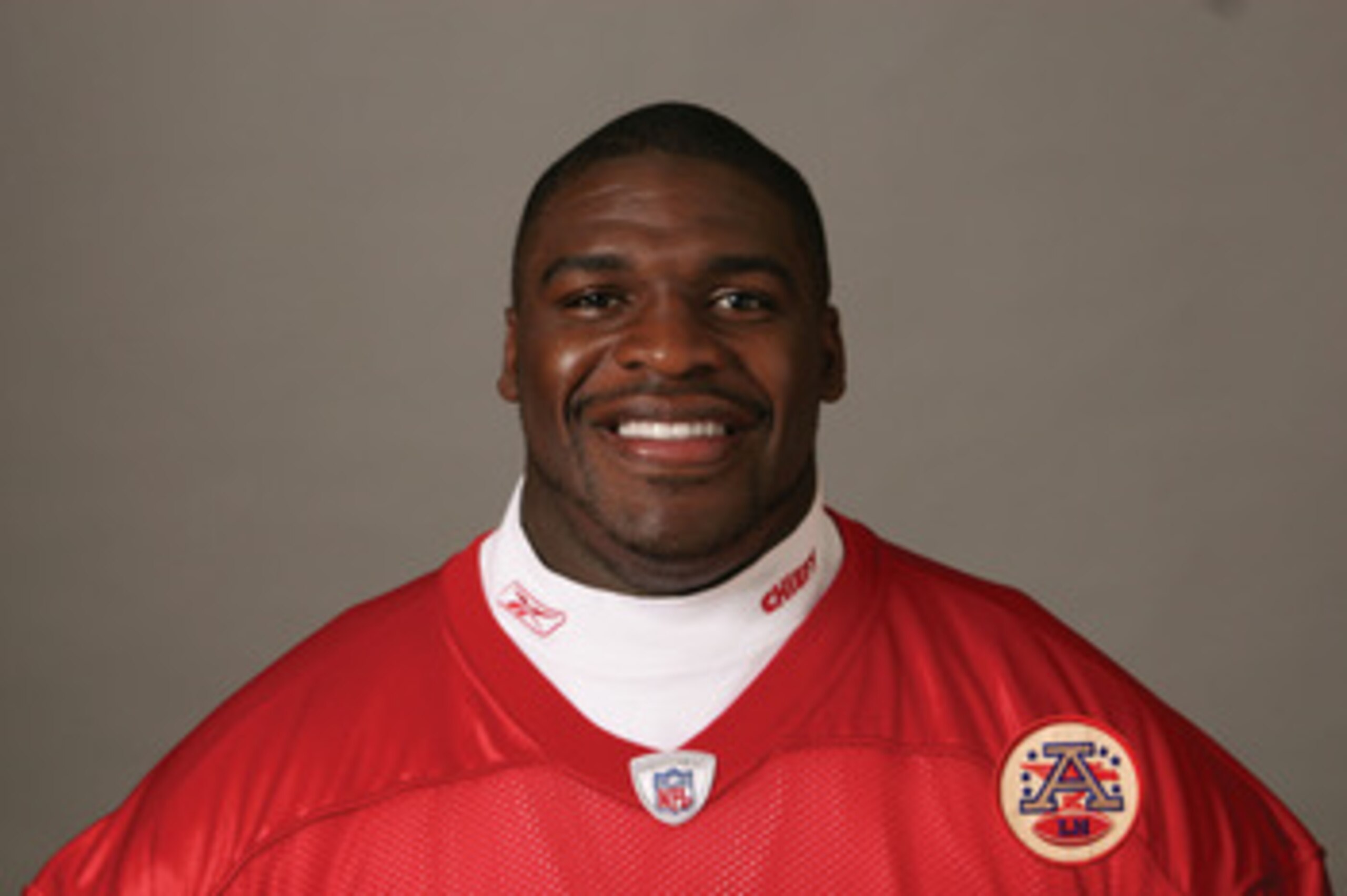 KANSAS CITY, MI - CIRCA 2010:  In this handout image provided by the NFL, Glenn Dorsey of the Kansas City Chiefs poses for his 2010 NFL headshot circa 2010 in Kansas City, Missouri.  (Photo by NFL via Getty Images)