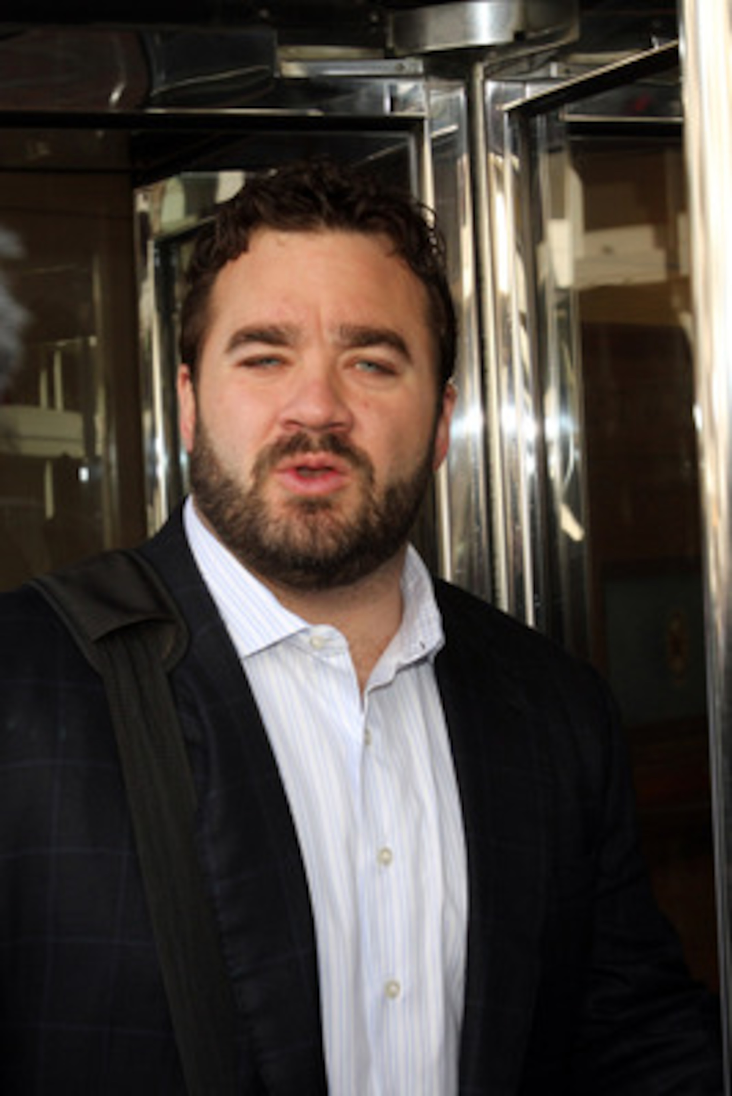 WASHINGTON, DC - MARCH 08:  Indianapolis Colts center Jeff Saturday arrives for negotiations at the Federal Mediation and Conciliation Service building March 8, 2011 in Washington, DC. Representatives from the National Football League (NFL) and National F