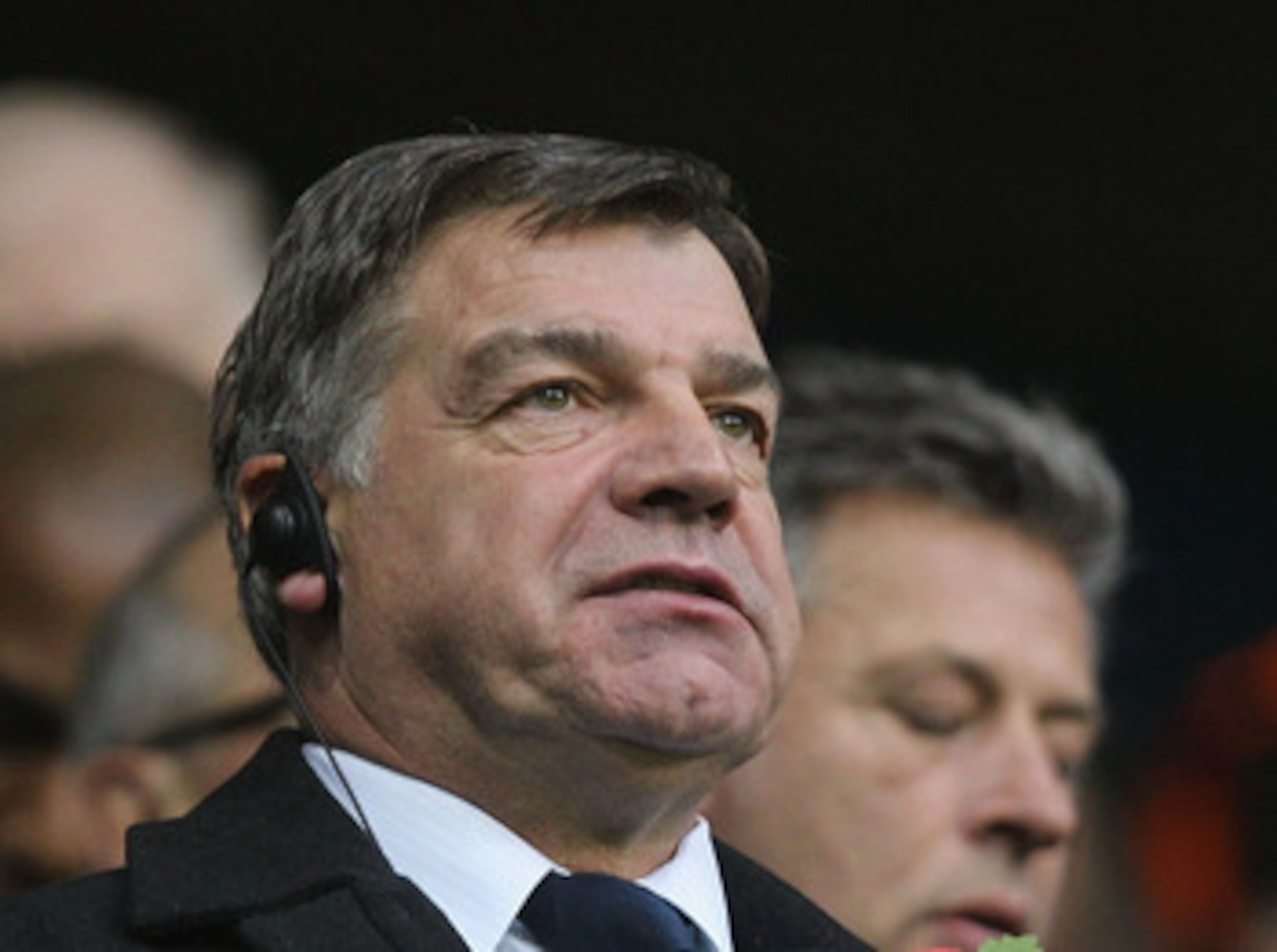 LONDON, ENGLAND - NOVEMBER 13: Sam Allardyce manager of Blackburn looks on from the stands ahead of the Barclays Premier League match between Tottenham Hotspur and Blackburn Rovers at White Hart Lane on November 13, 2010 in London, England.  (Photo by Ham