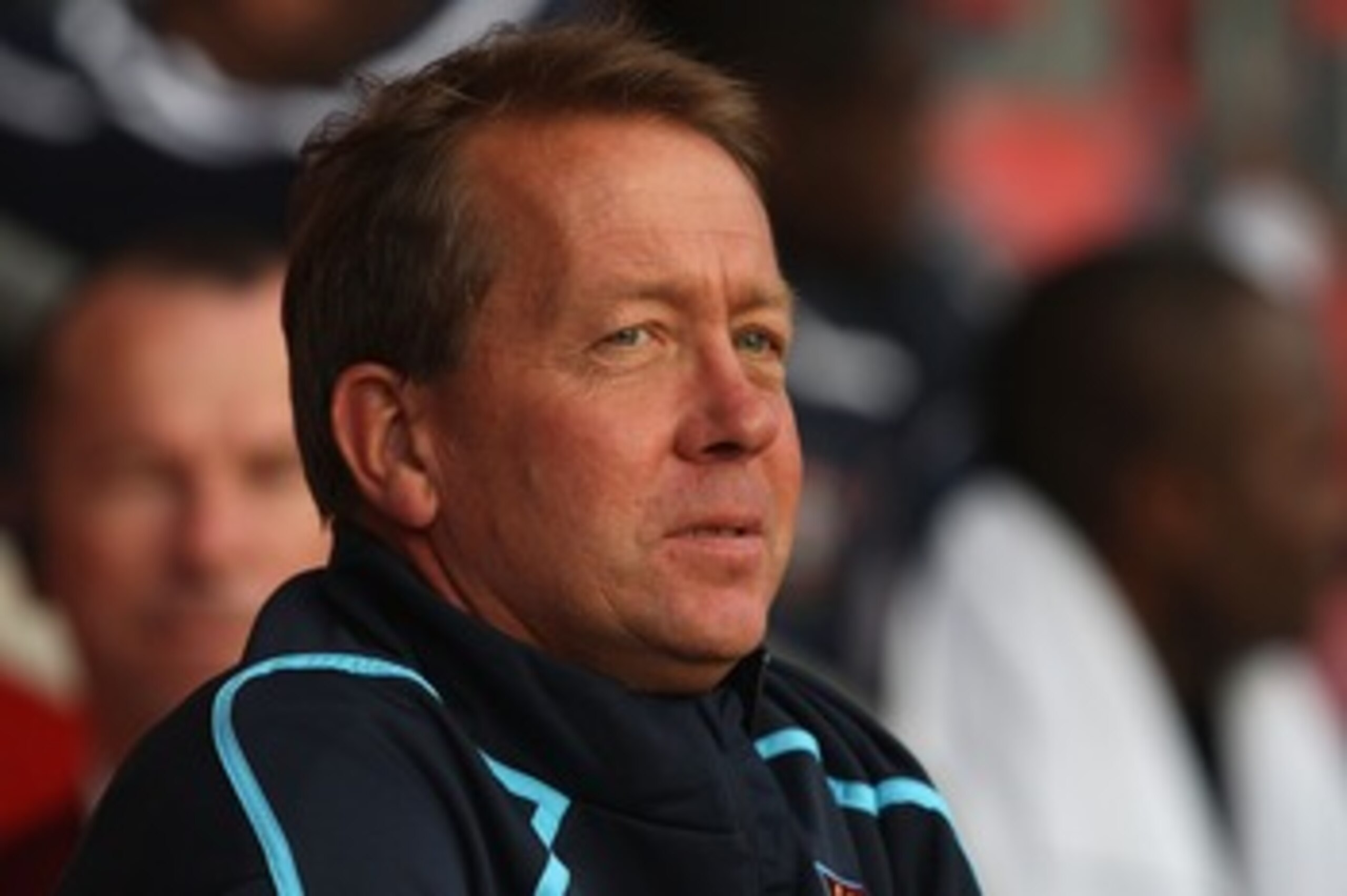 SOUTHAMPTON, UNITED KINGDOM - AUGUST 01:  West Ham manager Alan Curbishley looks on ahead of the Pre Season Friendly match between Southampton and West Ham United at St Mary's Stadium on August 1, 2008 in Southampton, England.  (Photo by Hamish Blair/Gett