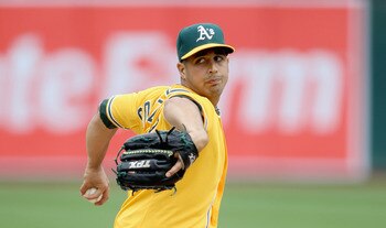 OAKLAND, CA - APRIL 20:  Gio Gonzalez #47 of the Oakland Athletics in action against the Boston Red Sox at Oakland-Alameda County Coliseum on April 20, 2011 in Oakland, California.  (Photo by Ezra Shaw/Getty Images)