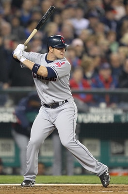 SEATTLE, WA - APRIL 08:  Matt LaPorta #7 of the Cleveland Indians bats against the Seattle Mariners during the Mariners' home opener at Safeco Field on April 8, 2011 in Seattle, Washington. (Photo by Otto Greule Jr/Getty Images)