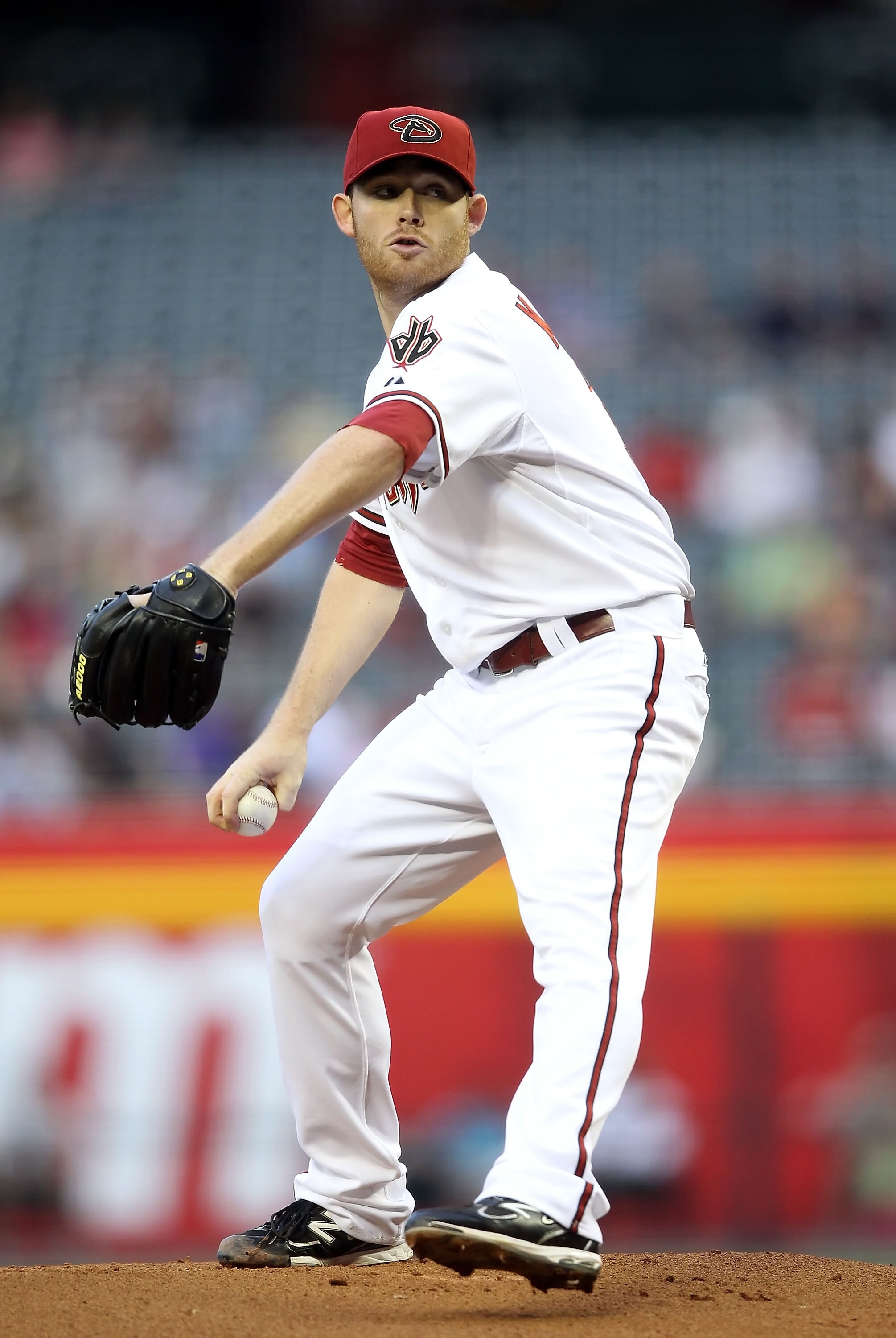 PHOENIX, AZ - MAY 05:  Starting pitcher Ian Kennedy #31 of the Arizona Diamondbacks pitches against the Colorado Rockies during the Major League Baseball game at Chase Field on May 5, 2011 in Phoenix, Arizona.  (Photo by Christian Petersen/Getty Images)