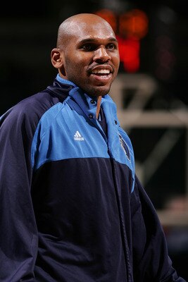 MILWAUKEE - FEBRUARY 13:  Jerry Stackhouse #42 of the Dallas Mavericks looks on during warmups against the Milwaukee Bucks on February 13, 2007 at the Bradley Center in Milwaukee, Wisconsin.The Mavericks defeated the Bucks 99-93. The Mavs won 99-93. NOTE
