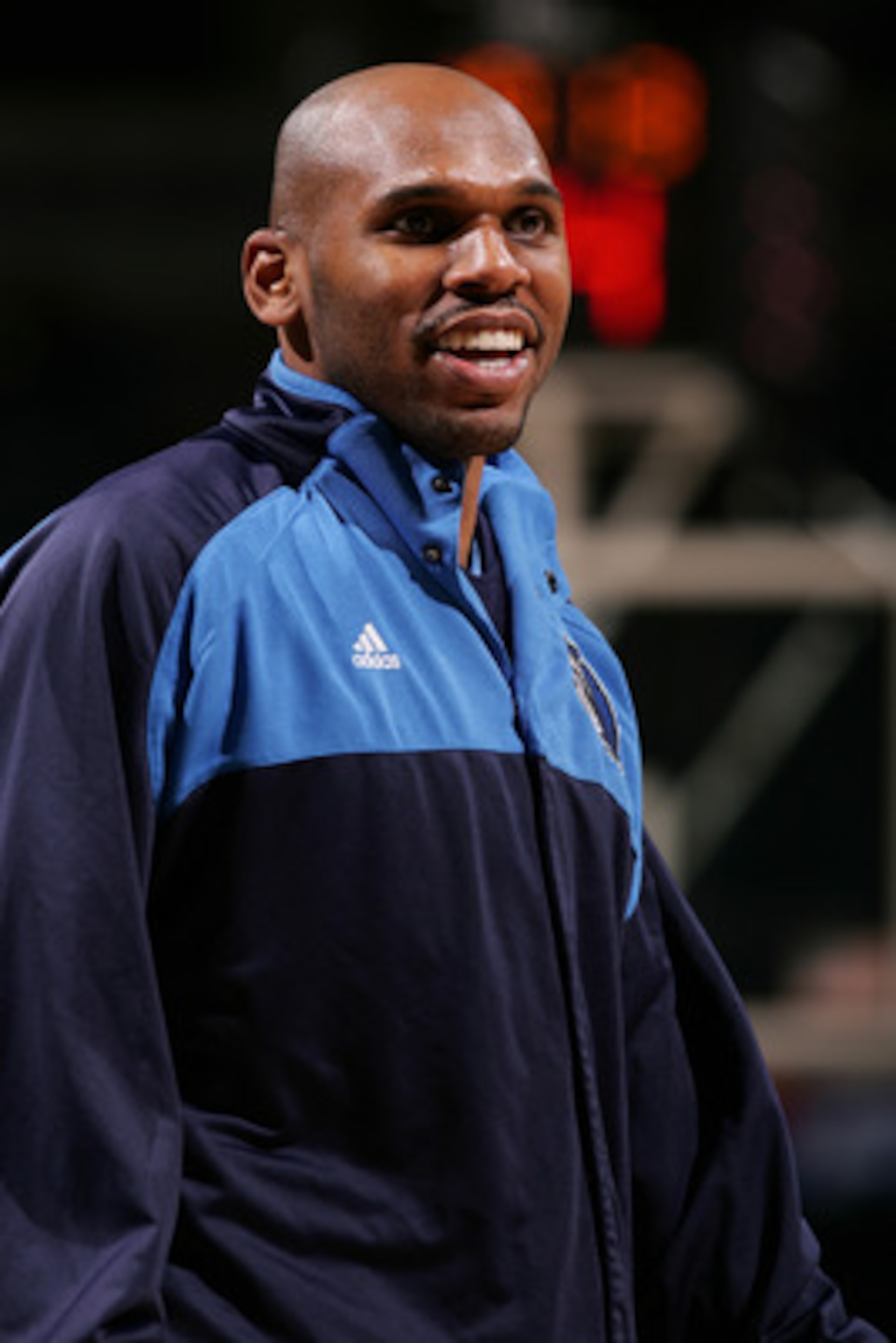 MILWAUKEE - FEBRUARY 13:  Jerry Stackhouse #42 of the Dallas Mavericks looks on during warmups against the Milwaukee Bucks on February 13, 2007 at the Bradley Center in Milwaukee, Wisconsin.The Mavericks defeated the Bucks 99-93. The Mavs won 99-93. NOTE