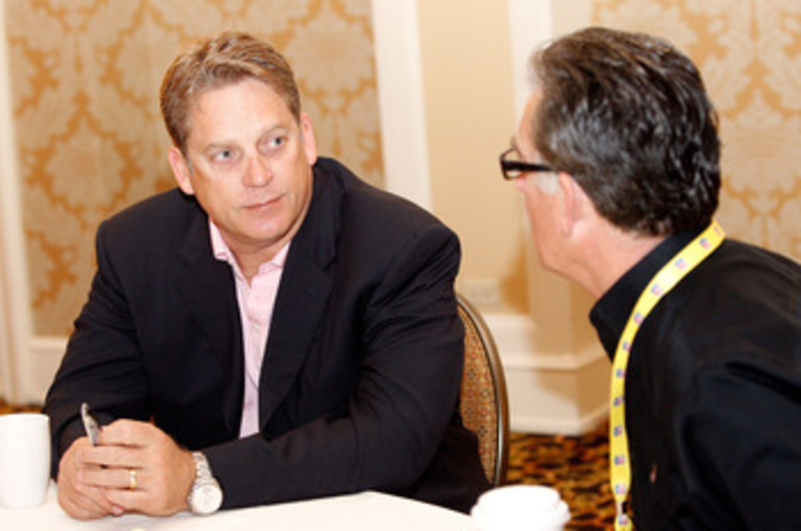 NEW ORLEANS, LA - MARCH 22:  Jacksonville Jaquars head coach Jack Del Rio answers questions from the media during the NFL Annual Meetings at the Roosevelt Hotel on March 22, 2011 in New Orleans, Louisiana. Despite a NFL owners imposed lockout in effect si