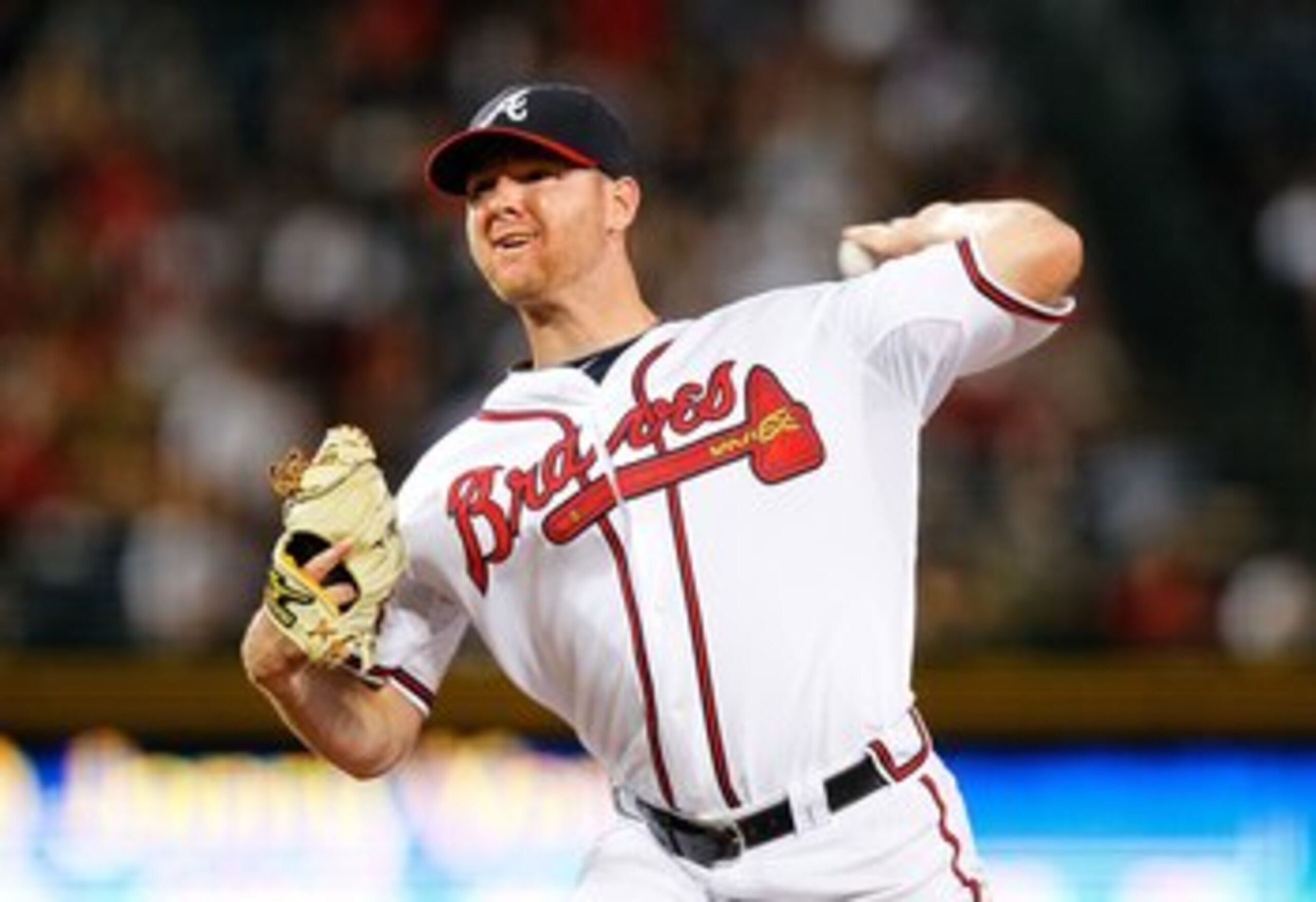 ATLANTA - JUNE 28:  Jonny Venters #39 of the Atlanta Braves against the Washington Nationals at Turner Field on June 28, 2010 in Atlanta, Georgia.  (Photo by Kevin C. Cox/Getty Images)