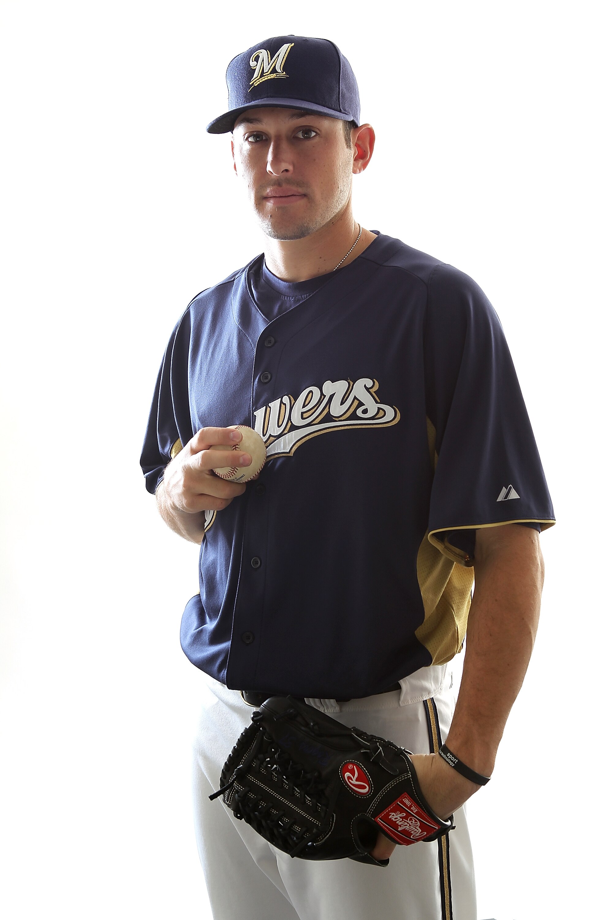MARYVALE, AZ - FEBRUARY 24:  Mark Rogers #37 of the Milwaukee Brewers poses for a portrait during Spring Training Media Day on February 24, 2011 at Maryvale Stadium in Maryvale, Arizona.  (Photo by Jonathan Ferrey/Getty Images)