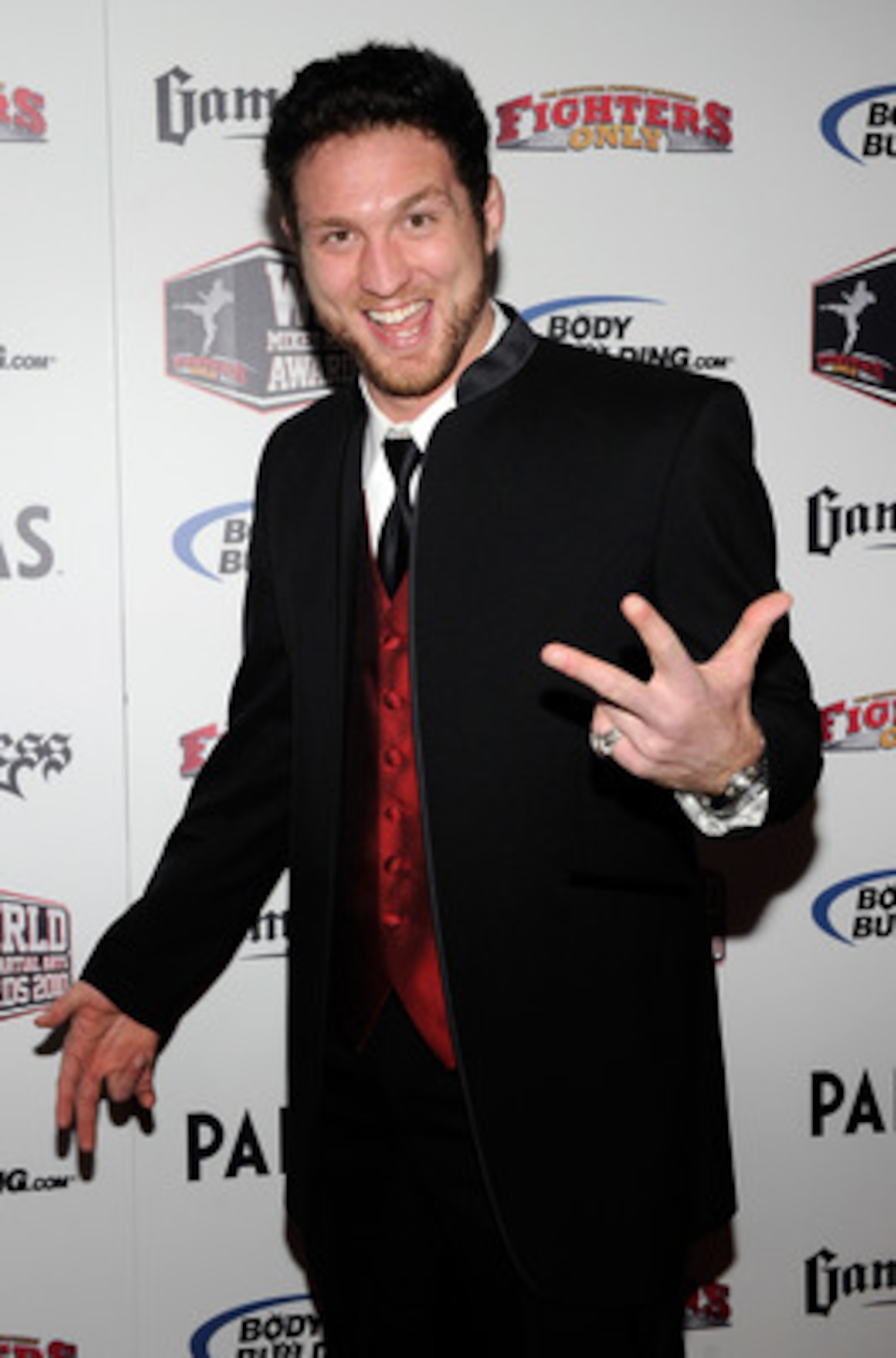 LAS VEGAS, NV - DECEMBER 01: Mixed martial artist Jason 'Mayhem' Miller arrives at the third annual Fighters Only World Mixed Martial Arts Awards 2010 at the Palms Casino Resort December 1, 2010 in Las Vegas, Nevada. (Photo by Ethan Miller/Getty Images) LAS VEGAS, NV - DECEMBER 01: Mixed martial artist Jason 'Mayhem' Miller arrives at the third annual Fighters Only World Mixed Martial Arts Awards 2010 at the Palms Casino Resort December 1, 2010 in Las Vegas, Nevada. (Photo by Ethan Miller/Getty Images)