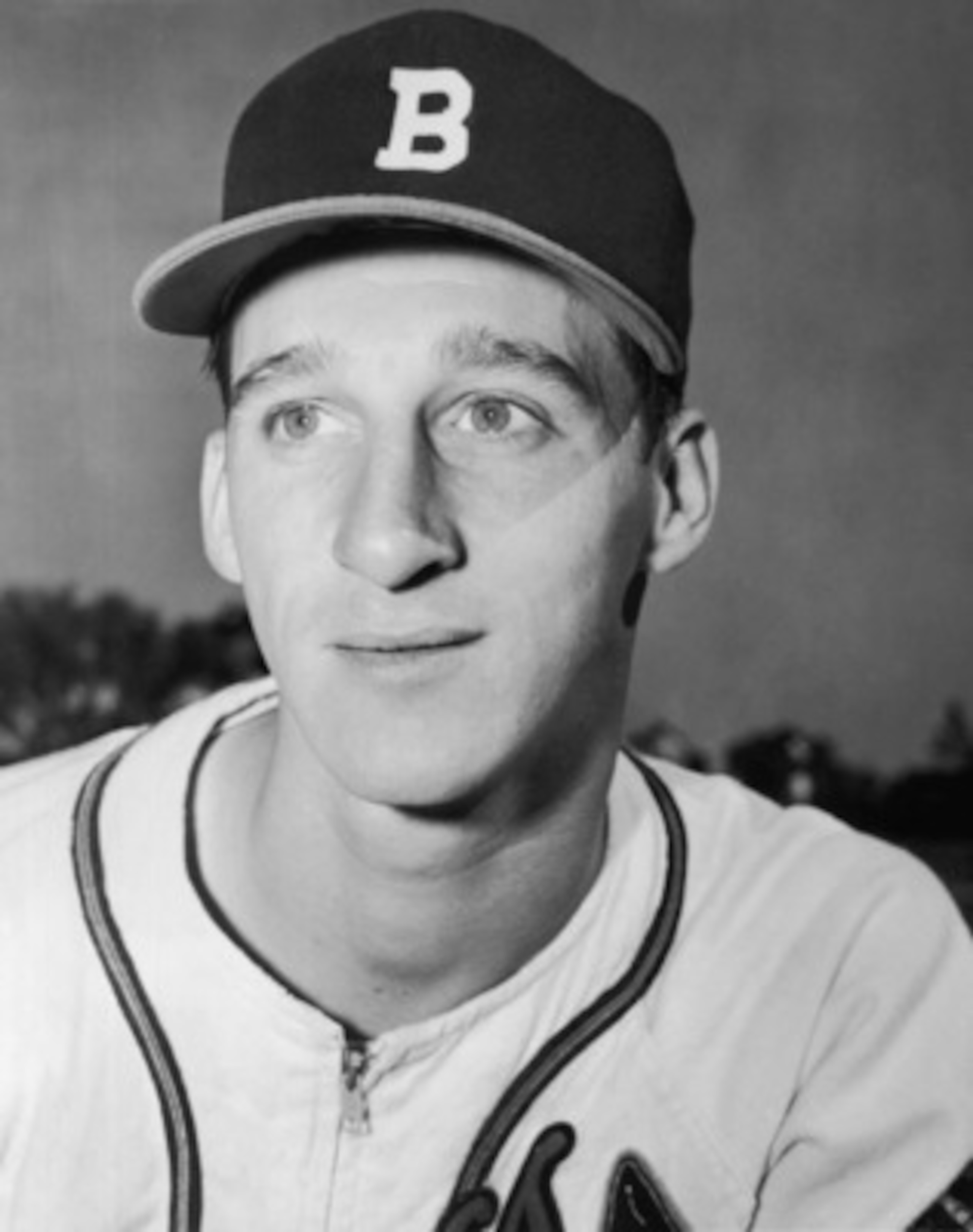 CIRCA 1955: (FILE PHOTO) Baseball player Warren Spahn is shown wearing the team uniform of the Milwaukee Braves in this portrait circa 1955. Spahn, a 14-time National League All-Star, died at his home November 24, 2003 in Broken Arrow, Oklahoma. (Photo CIRCA 1955: (FILE PHOTO) Baseball player Warren Spahn is shown wearing the team uniform of the Milwaukee Braves in this portrait circa 1955. Spahn, a 14-time National League All-Star, died at his home November 24, 2003 in Broken Arrow, Oklahoma. (Photo