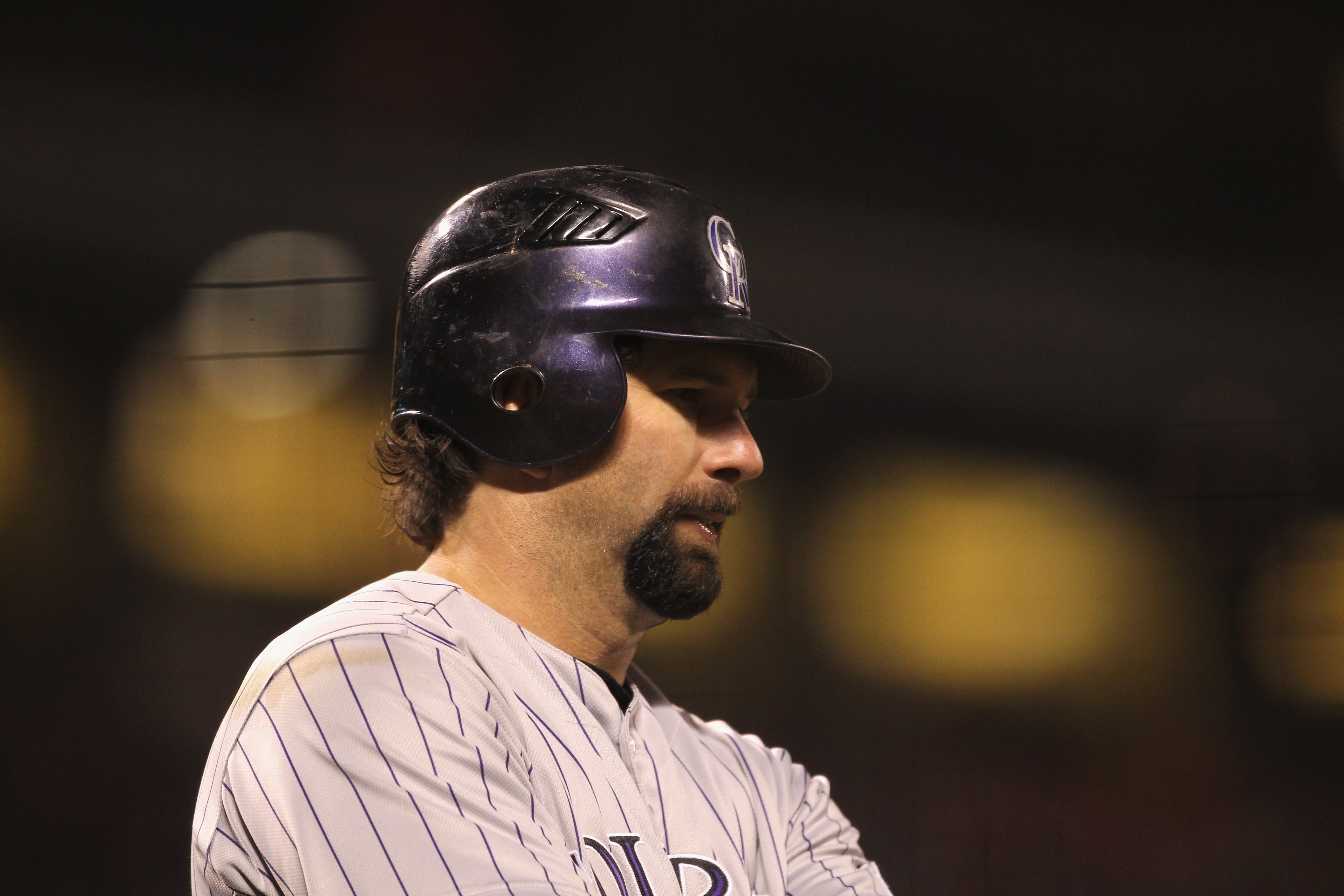 SAN FRANCISCO, CA - MAY 06: Todd Helton #17 of the Colorado Rockies in action against the San Francisco Giants at AT&T Park on May 6, 2011 in San Francisco, California. (Photo by Ezra Shaw/Getty Images) SAN FRANCISCO, CA - MAY 06: Todd Helton #17 of the Colorado Rockies in action against the San Francisco Giants at AT&T Park on May 6, 2011 in San Francisco, California. (Photo by Ezra Shaw/Getty Images)
