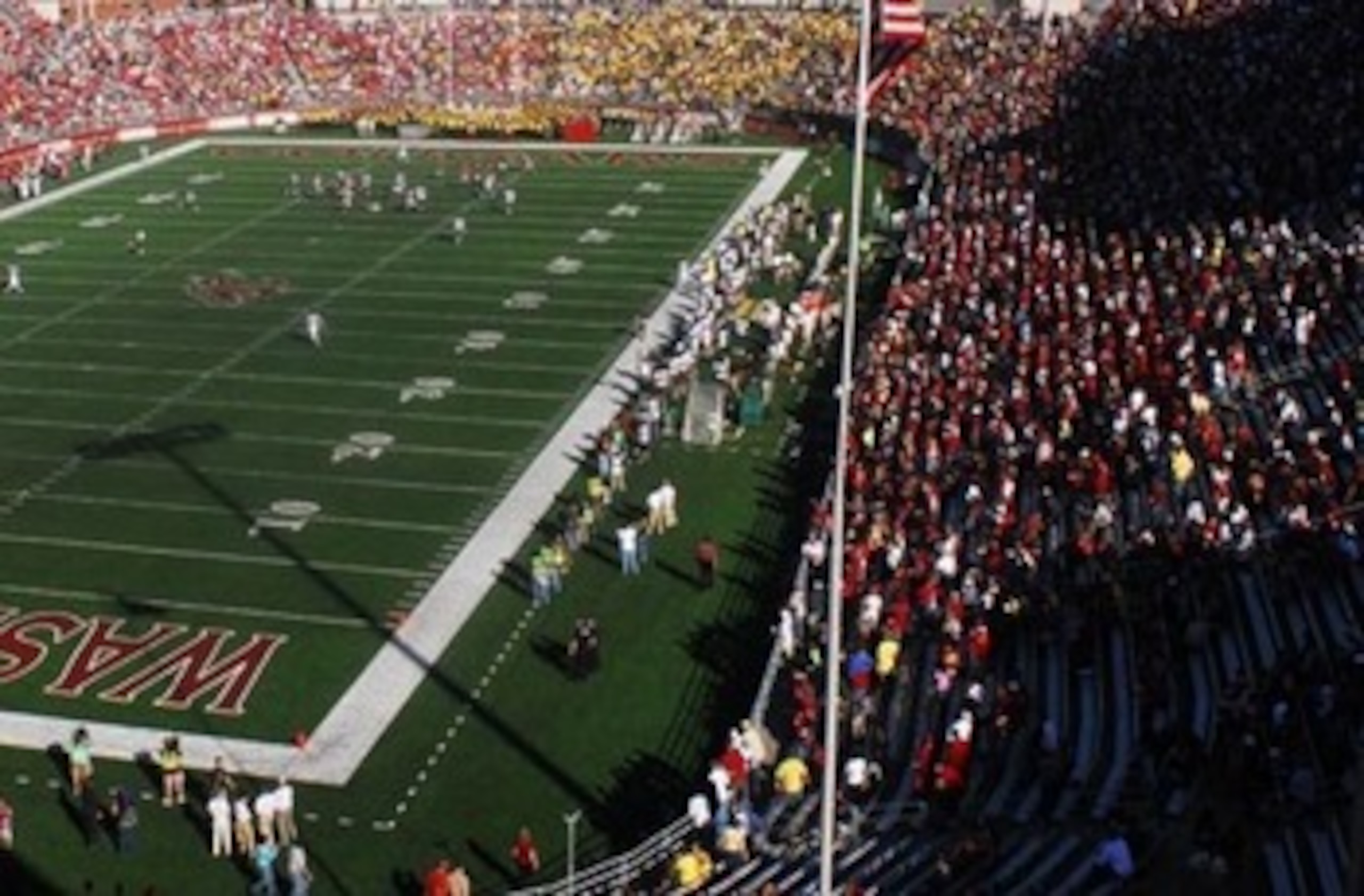 BLOOMINGTON, IN - NOVEMBER 3: Fans cheer in the stands during the game between the Ball State Cardinals and the Indiana Hoosiers at Memorial Stadium November 3, 2007 in Bloomington, Indiana. (Photo by Andy Lyons/Getty Images)