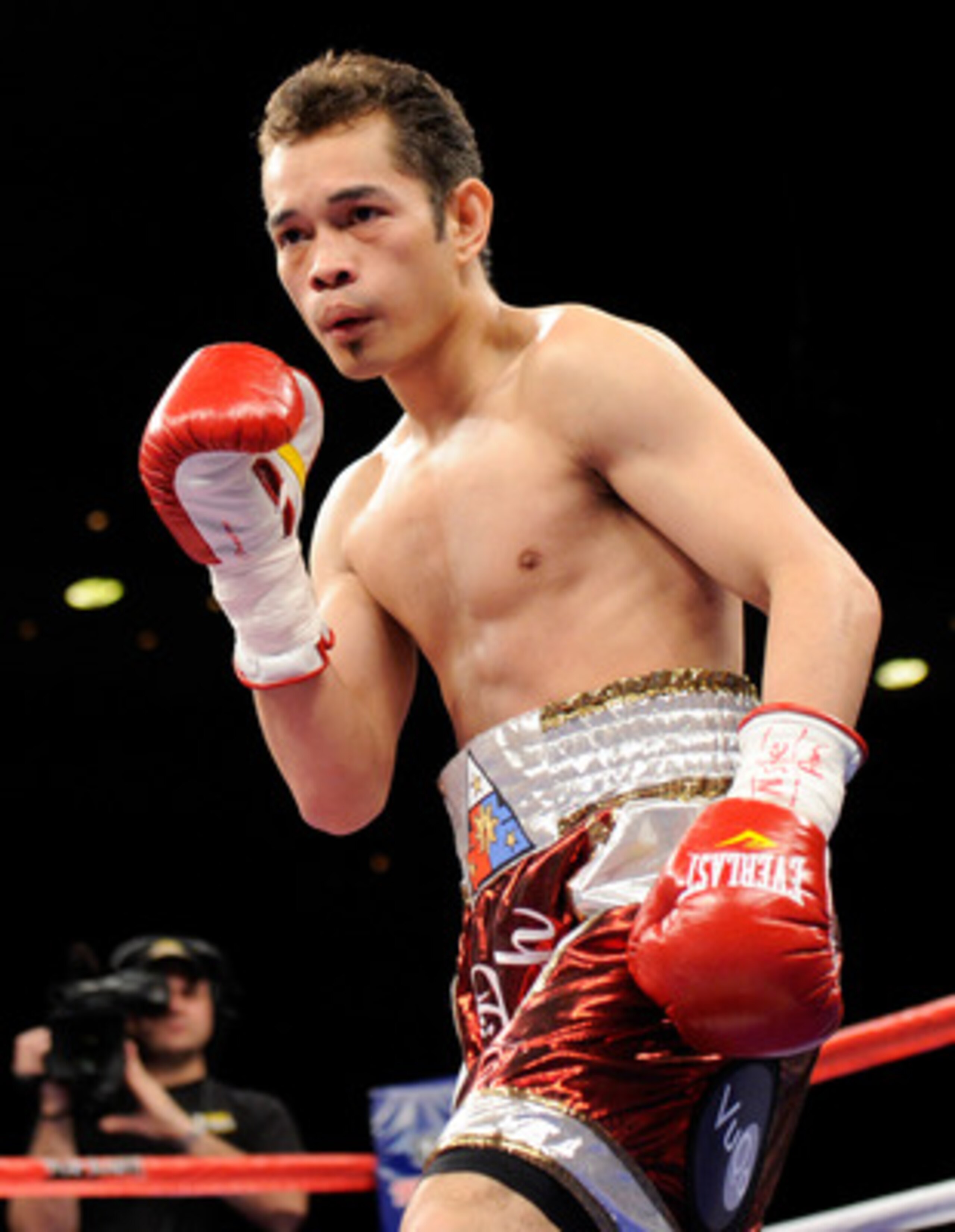LAS VEGAS, NV - FEBRUARY 19: Nonito Donaire of the Philippines is seen in the ring as he fights Fernando Montiel of Mexico during their WBC/WBO bantamweight championship bout at the Mandalay Bay Events Center February 19, 2011 in Las Vegas, Nevada. Donai LAS VEGAS, NV - FEBRUARY 19: Nonito Donaire of the Philippines is seen in the ring as he fights Fernando Montiel of Mexico during their WBC/WBO bantamweight championship bout at the Mandalay Bay Events Center February 19, 2011 in Las Vegas, Nevada. Donai