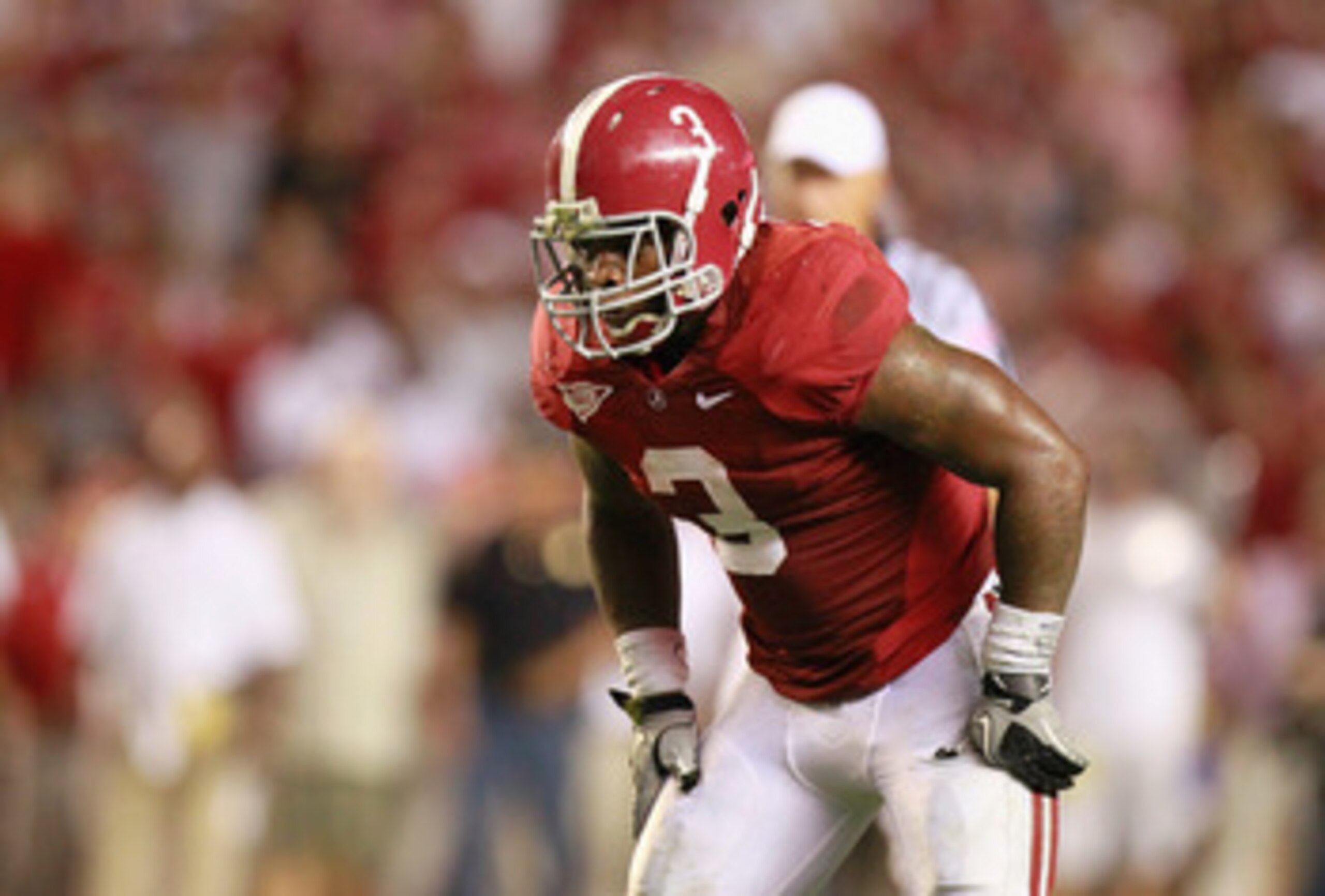 TUSCALOOSA, AL - SEPTEMBER 11: Trent Richardson #3 of the Alabama Crimson Tide against the Penn State Nittany Lions at Bryant-Denny Stadium on September 11, 2010 in Tuscaloosa, Alabama. (Photo by Kevin C. Cox/Getty Images) TUSCALOOSA, AL - SEPTEMBER 11: Trent Richardson #3 of the Alabama Crimson Tide against the Penn State Nittany Lions at Bryant-Denny Stadium on September 11, 2010 in Tuscaloosa, Alabama. (Photo by Kevin C. Cox/Getty Images)