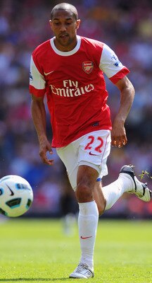 LONDON, ENGLAND - MAY 01: Gael Clichy of Arsenal in action during the Barclays Premier League match between Arsenal and Manchester United at the Emirates Stadium on May 1, 2011 in London, England. (Photo by Mike Hewitt/Getty Images) LONDON, ENGLAND - MAY 01: Gael Clichy of Arsenal in action during the Barclays Premier League match between Arsenal and Manchester United at the Emirates Stadium on May 1, 2011 in London, England. (Photo by Mike Hewitt/Getty Images)