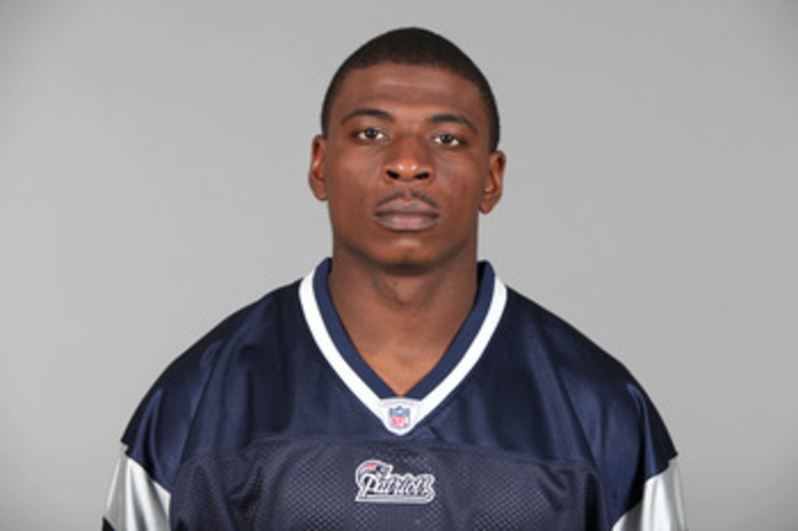 FOXBOROUGH, MA - CIRCA 2010: In this handout image provided by the NFL,  Brandon Tate of the New England Patriots poses for his 2010 NFL headshot circa 2010 in Foxborough, Massachusetts. (Photo by NFL via Getty Images)