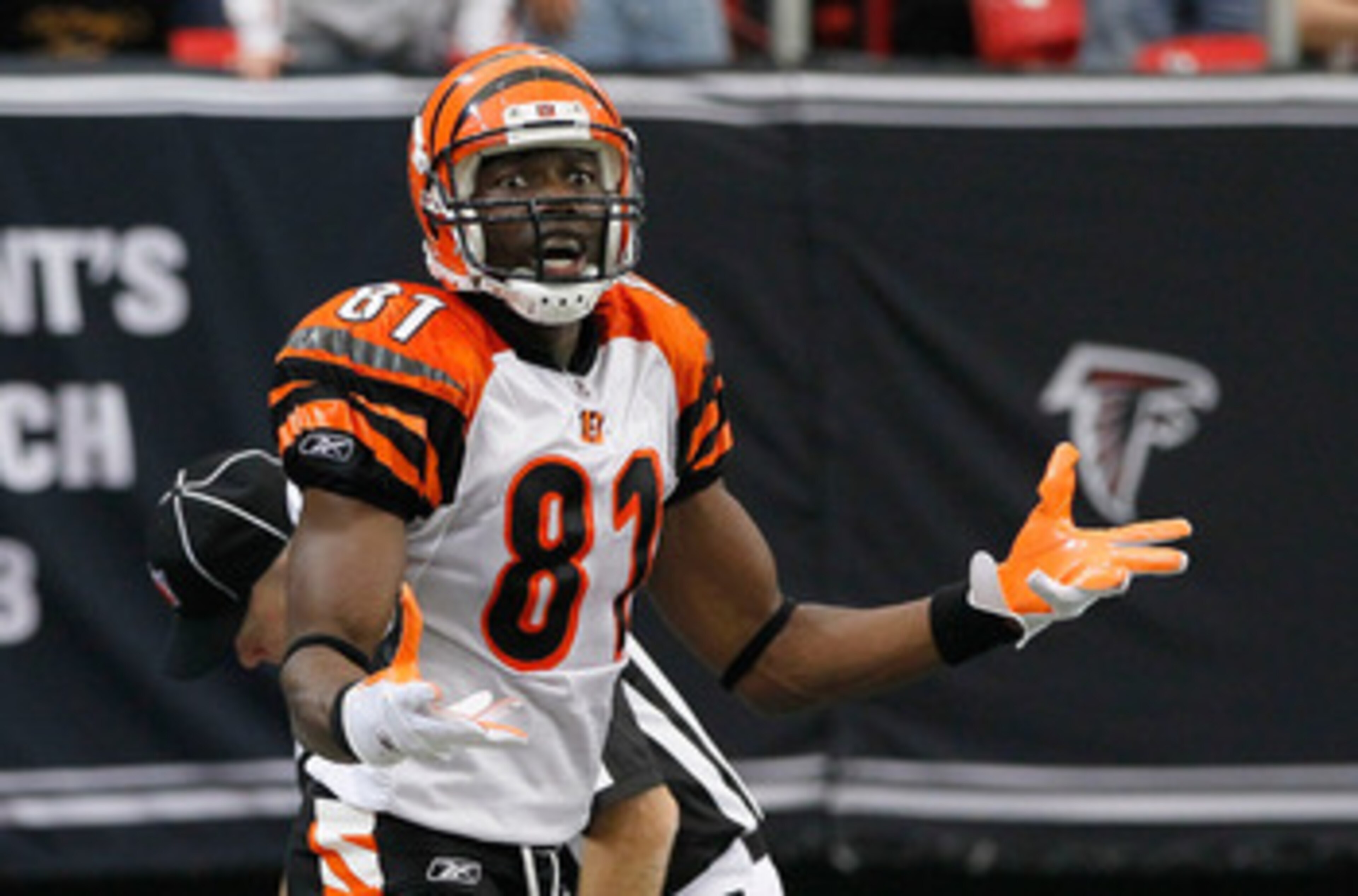 ATLANTA - OCTOBER 24:  Terrell Owens #81 of the Cincinnati Bengals against the Atlanta Falcons at Georgia Dome on October 24, 2010 in Atlanta, Georgia.  (Photo by Kevin C. Cox/Getty Images)