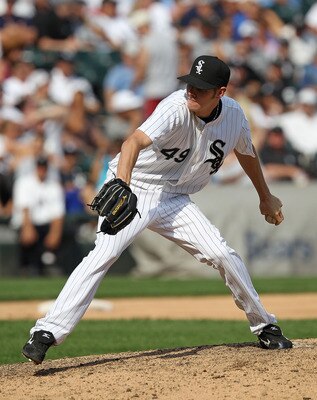 CHICAGO - AUGUST 29: Chris Sale #49 of the Chicago White Sox pitches against the New York Yankees at U.S. Cellular Field on August 29, 2010 in Chicago, Illinois. The Yankees defeated the White Sox 2-1. (Photo by Jonathan Daniel/Getty Images)