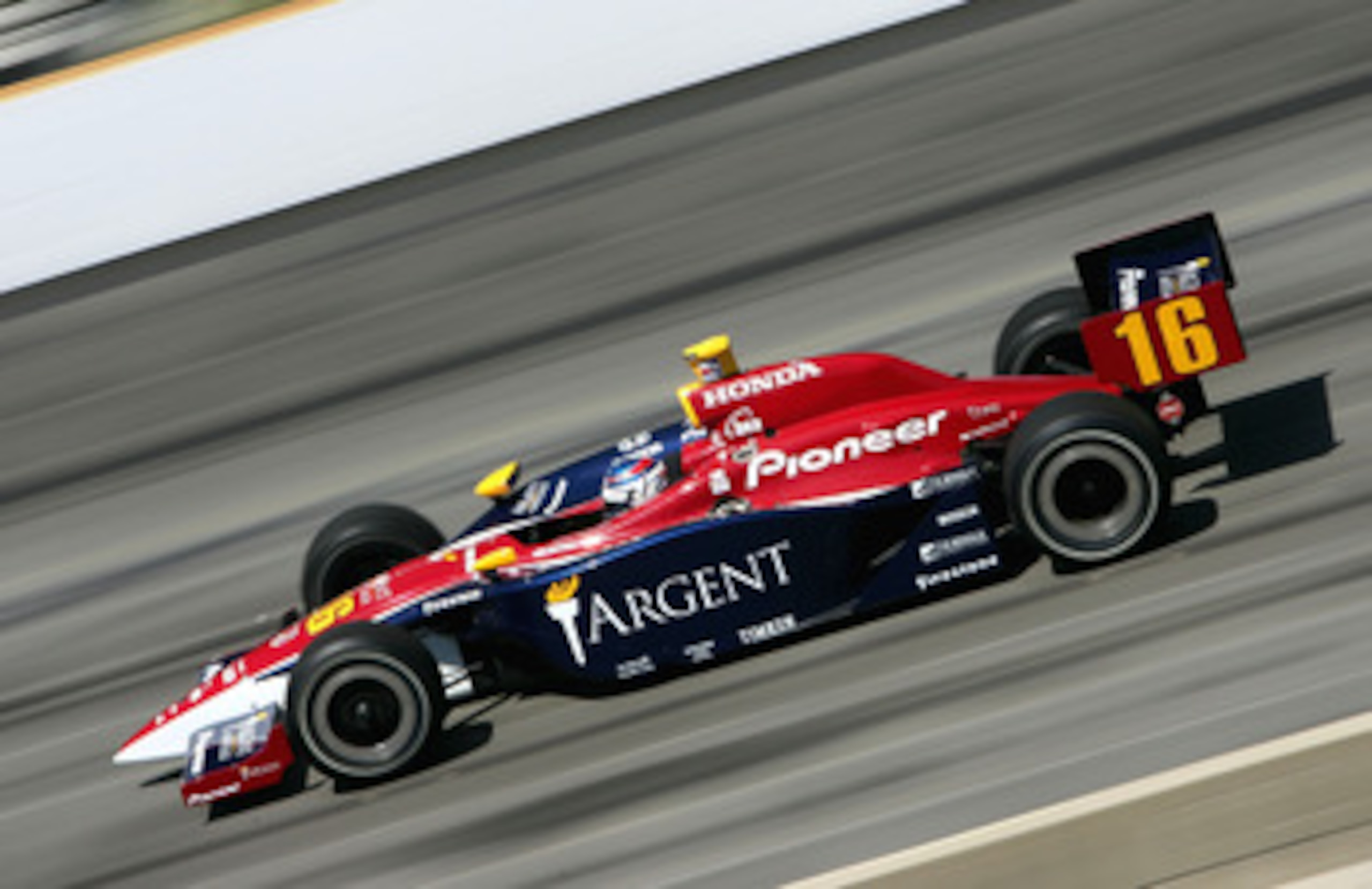 INDIANAPOLIS - MAY 27:  Danica Patrick driver of the #16 Rahal Letterman Racing Argent Panoz Honda during Carburetion Day for the IRL IndyCar Series 89th running of the Indianapolis 500 on May 27, 2005 at Indianapolis Motor Speedway in Indianapolis, India