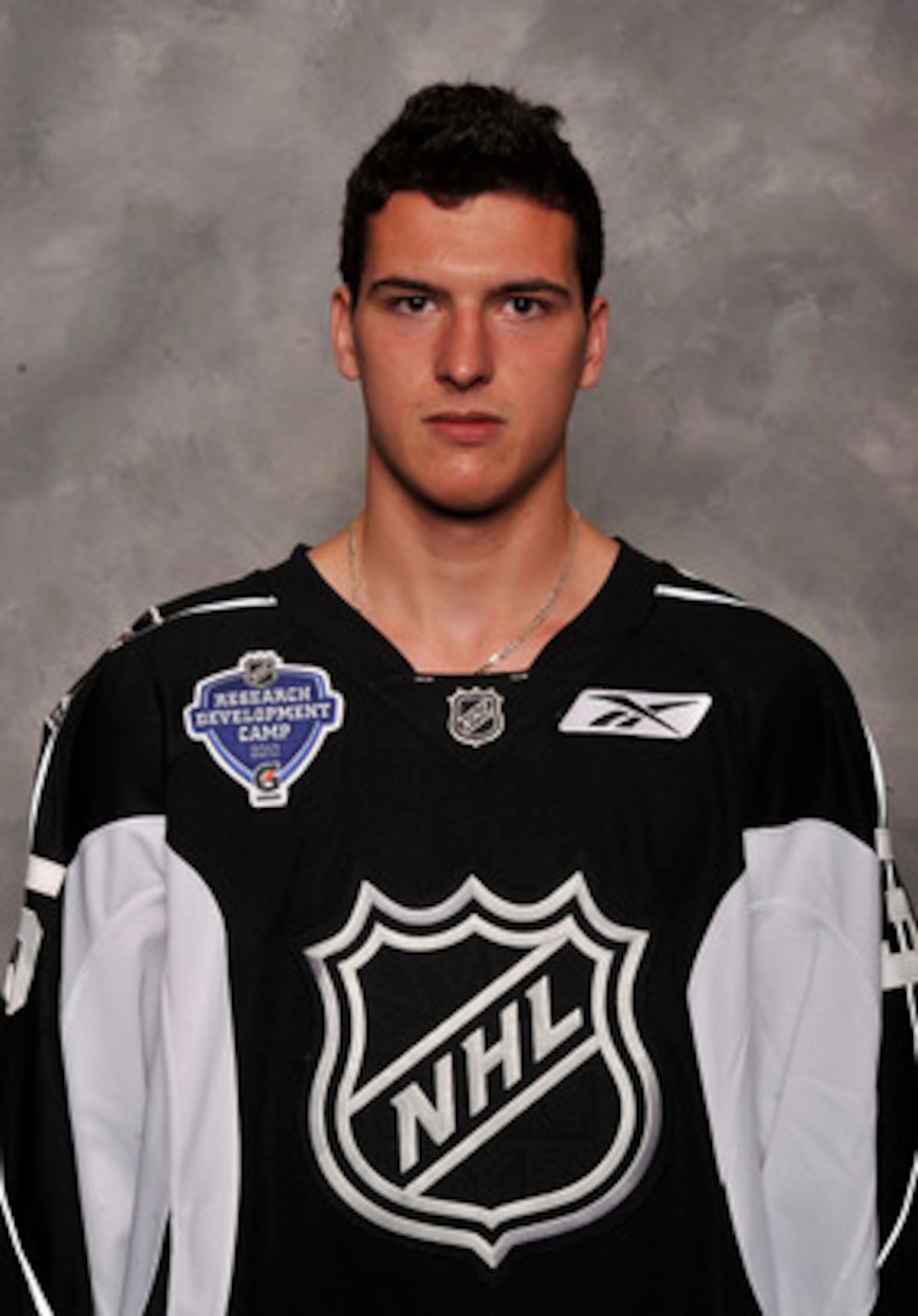 TORONTO - AUGUST 17: Mike Morrison poses for a portrait during the 2010 NHL Research, development and orientation camp at the Mastercard Centre for Hockey Excellence August 17, 2010 in Toronto, Ontario, Canada. (Photo by Graig Abel/Getty Images)