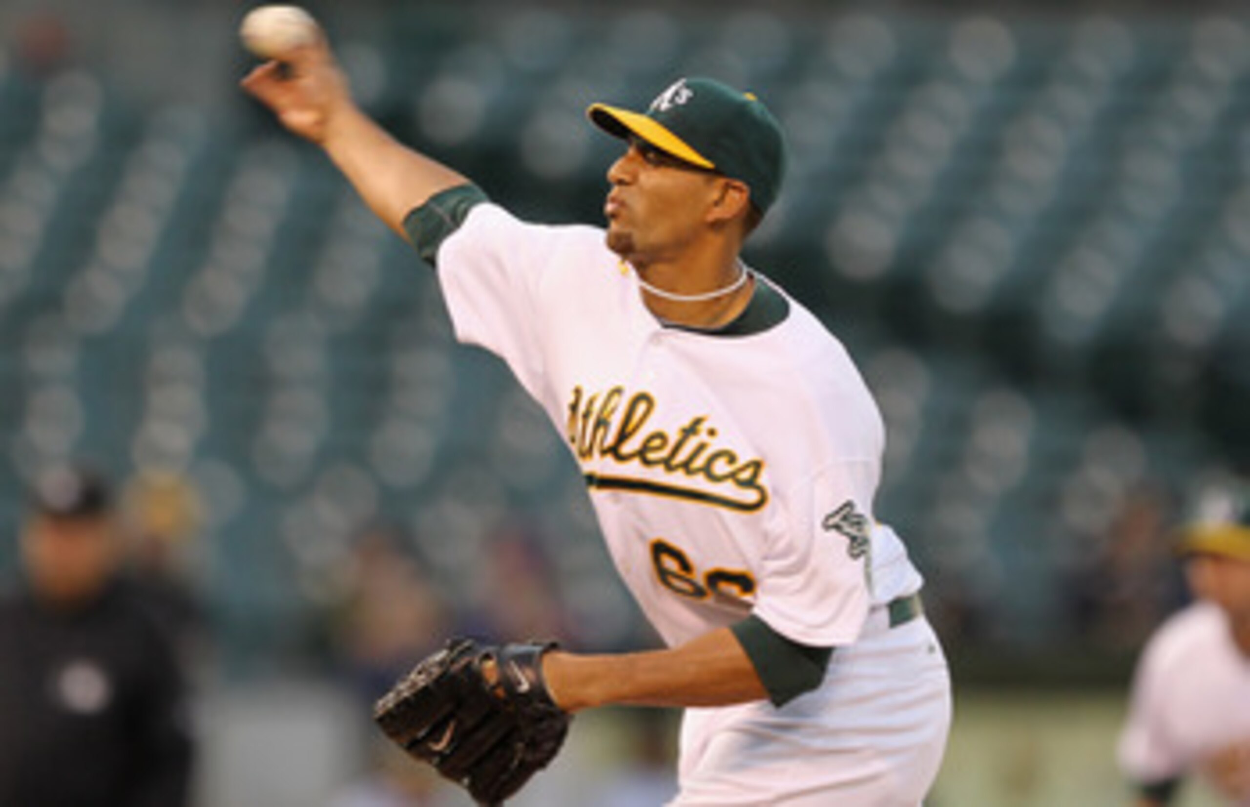 OAKLAND, CA - MAY 03: Tyson Ross #66 of the Oakland Athletics pitches against the Cleveland Indians at Oakland-Alameda County Coliseum on May 3, 2011 in Oakland, California. (Photo by Ezra Shaw/Getty Images) OAKLAND, CA - MAY 03: Tyson Ross #66 of the Oakland Athletics pitches against the Cleveland Indians at Oakland-Alameda County Coliseum on May 3, 2011 in Oakland, California. (Photo by Ezra Shaw/Getty Images)