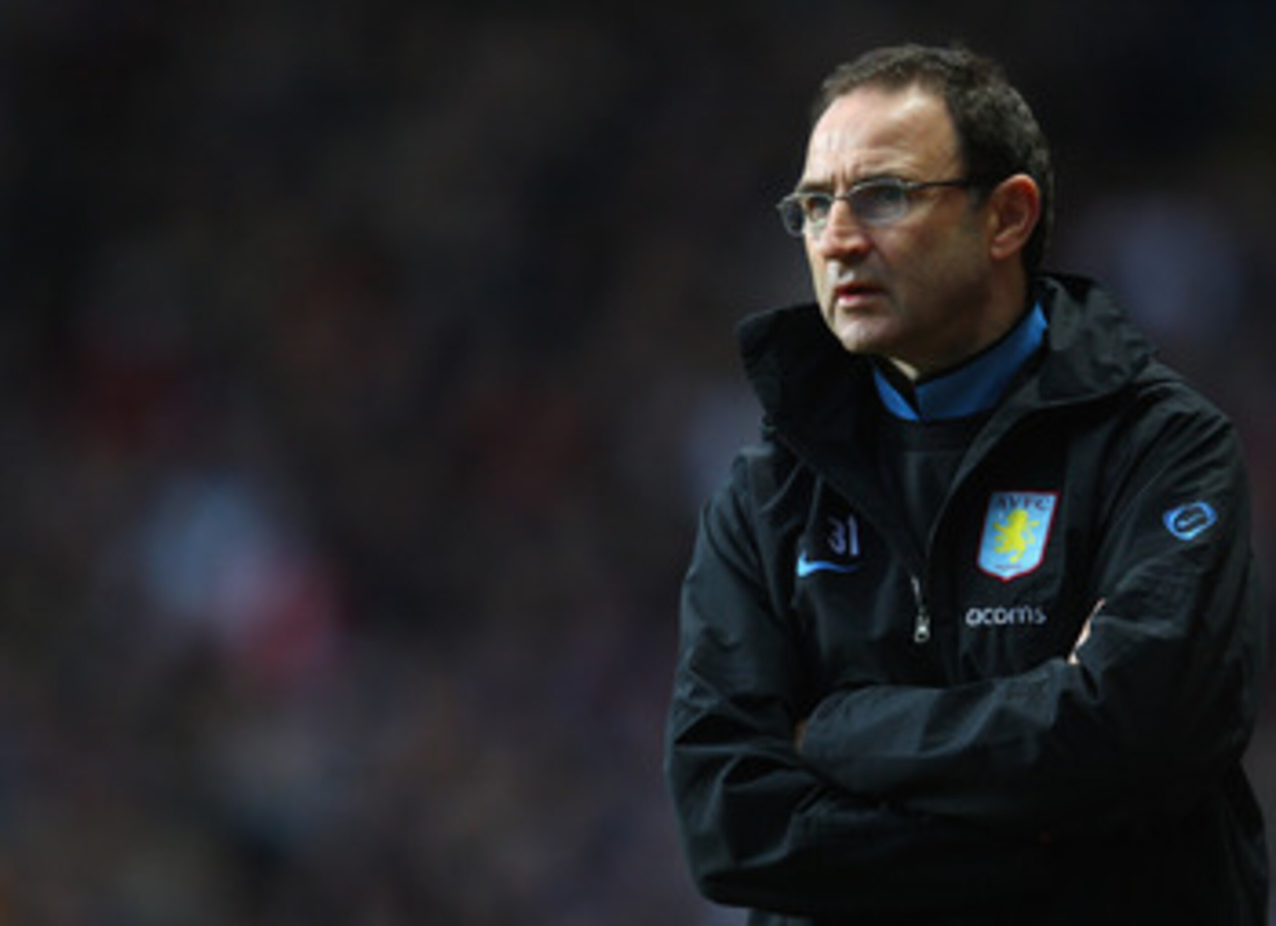 BIRMINGHAM, ENGLAND - NOVEMBER 07:  Manager of  Aston Villa Martin O'Neill during the Barclays Premier League match between Aston Villa and Bolton Wanderers at Villa Park on November 7, 2009 in Birmingham, England.  (Photo by Mark Thompson/Getty Images)