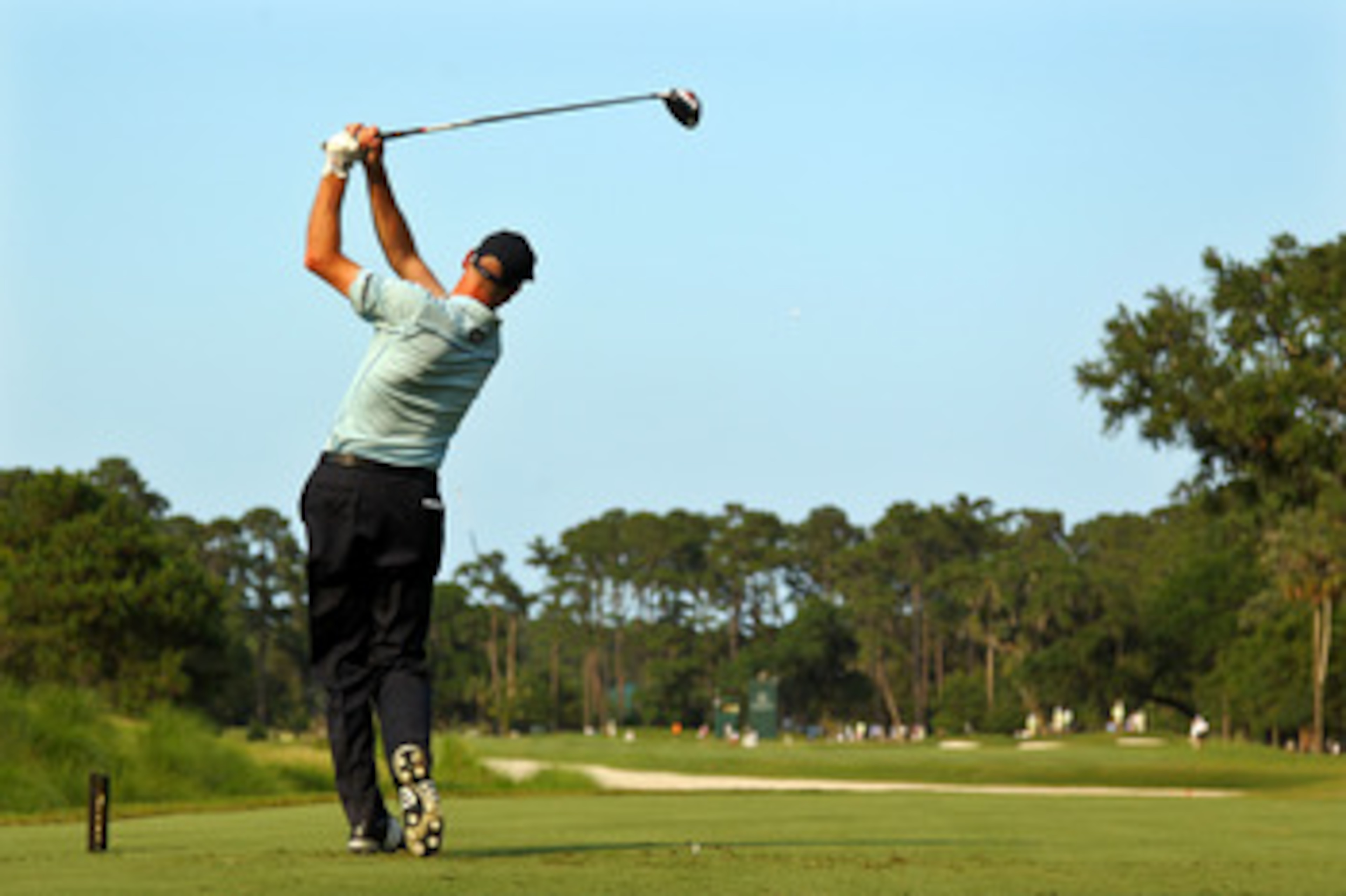 PONTE VEDRA BEACH, FL - MAY 12: Jim Furyk hits his tee shot on the seventh hole during the first round of THE PLAYERS Championship held at THE PLAYERS Stadium course at TPC Sawgrass on May 12, 2011 in Ponte Vedra Beach, Florida. (Photo by Mike Ehrmann/G PONTE VEDRA BEACH, FL - MAY 12: Jim Furyk hits his tee shot on the seventh hole during the first round of THE PLAYERS Championship held at THE PLAYERS Stadium course at TPC Sawgrass on May 12, 2011 in Ponte Vedra Beach, Florida. (Photo by Mike Ehrmann/G
