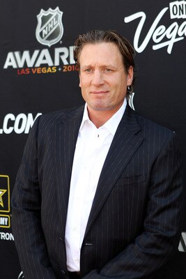 LAS VEGAS - JUNE 23:  Jeremy Roenick arrives during the red carpet arrivals for the 2010 NHL Awards at the Palms Casino Resort on June 23, 2010 in Las Vegas, Nevada.  (Photo by Bruce Bennett/Getty Images)