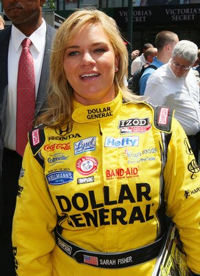 NEW YORK - MAY 25:  Indy 500 driver Sarah Fisher attends the Macy's and IZOD's celebration of the Indianapolis Motor Speedway and the Indy 500 at Macy's Herald Square on May 25, 2010 in New York City.  (Photo by Mike Stobe/Getty Images)