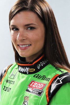 BIRMINGHAM, AL - MARCH 13:  Danica Patrick, driver of the #7 Andretti Motorsport Team GoDaddy.com Dallara Honda poses during the IRL Indy Car Series Media Day at Barber Motorsports Park on March 13, 2011 in Birmingham, Alabama.  (Photo by Nick Laham/Getty