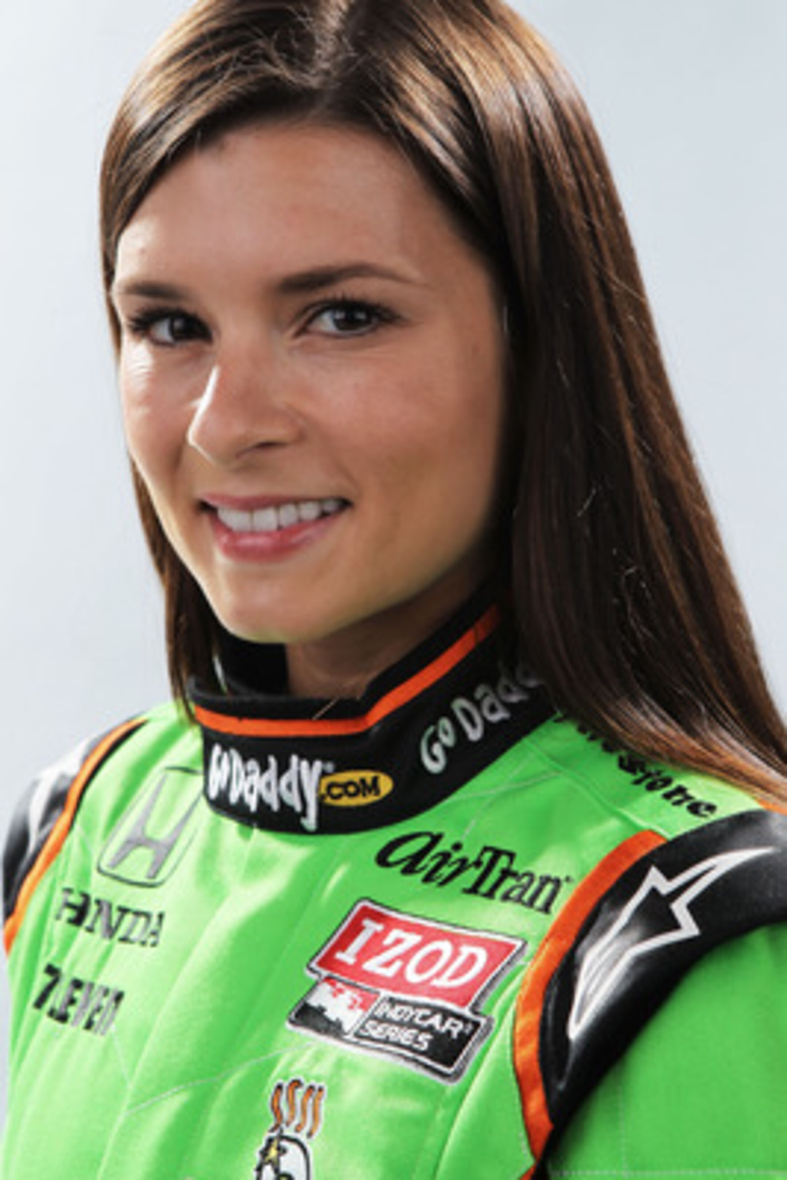 BIRMINGHAM, AL - MARCH 13: Danica Patrick, driver of the #7 Andretti Motorsport Team GoDaddy.com Dallara Honda poses during the IRL Indy Car Series Media Day at Barber Motorsports Park on March 13, 2011 in Birmingham, Alabama. (Photo by Nick Laham/Getty BIRMINGHAM, AL - MARCH 13: Danica Patrick, driver of the #7 Andretti Motorsport Team GoDaddy.com Dallara Honda poses during the IRL Indy Car Series Media Day at Barber Motorsports Park on March 13, 2011 in Birmingham, Alabama. (Photo by Nick Laham/Getty