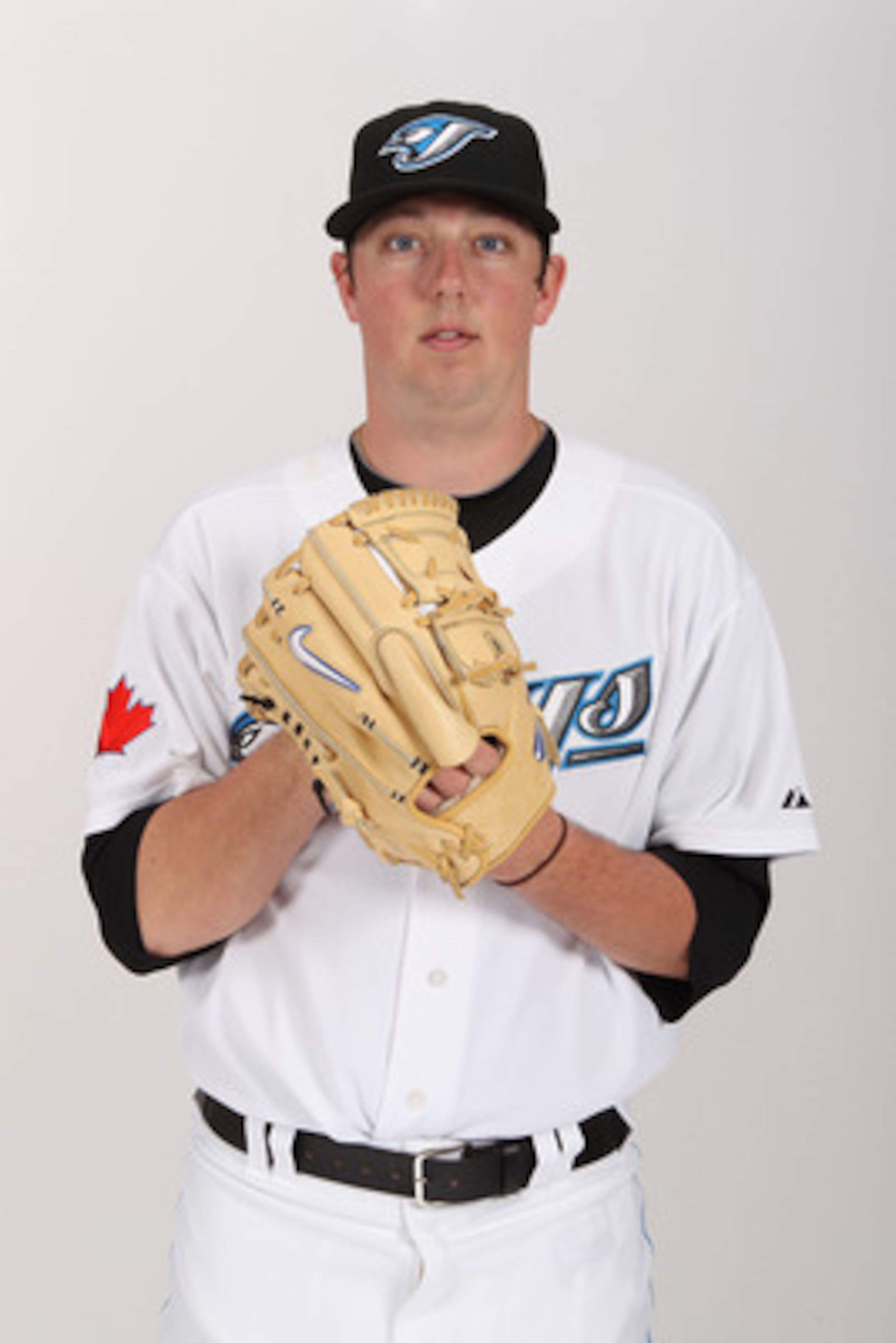 DUNEDIN, FL - FEBRUARY 20:  Deck McGuire #72 of the Toronto Blue Jays poses during photo day at Florida Auto Exchange Stadium on February 20, 2011 in Dunedin, Florida.  (Photo by Nick Laham/Getty Images)
