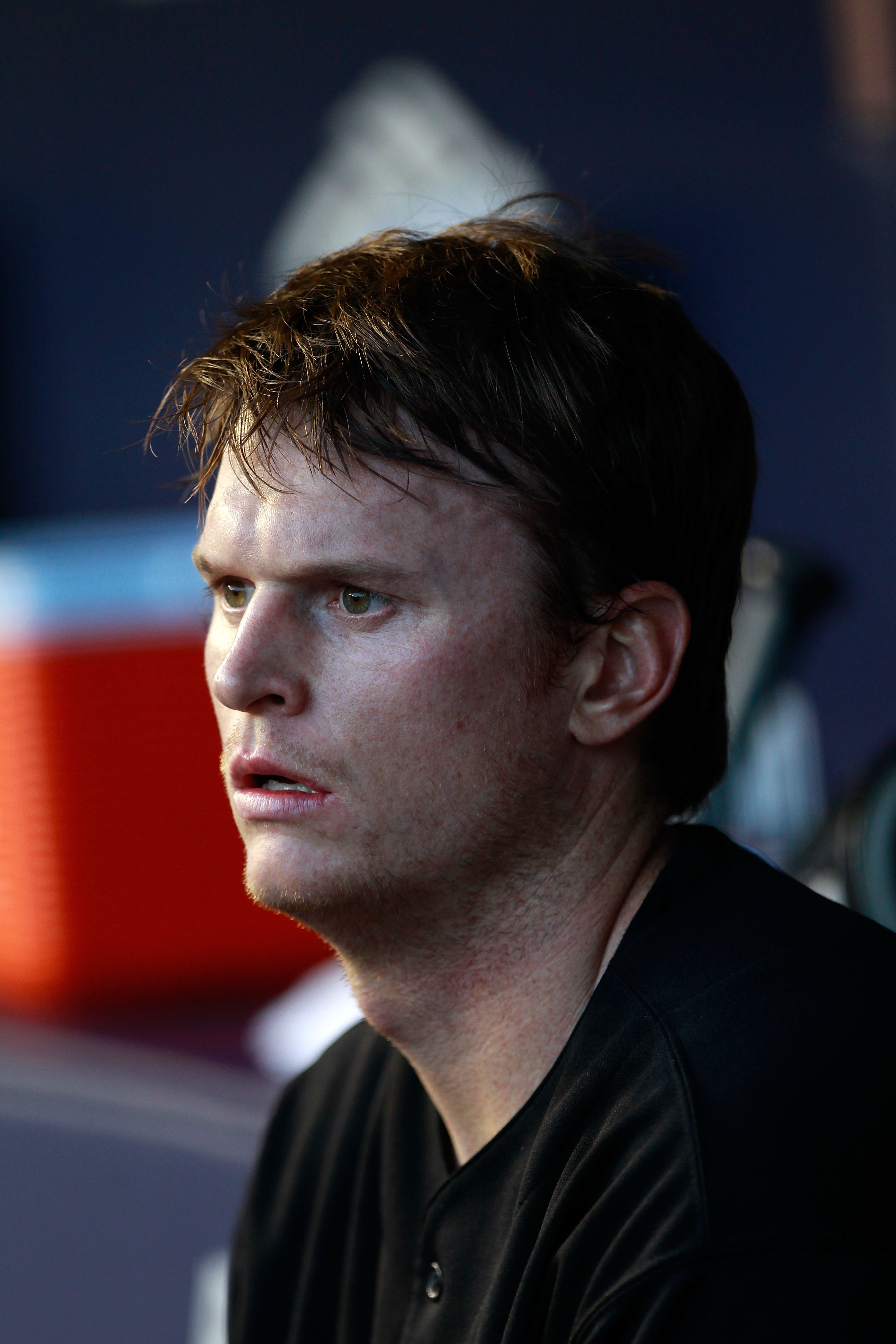 NEW YORK, NY - APRIL 26:  Gavin Floyd #34 of the Chicago White Sox looks on from the dugout against the New York Yankees at Yankee Stadium on April 26, 2011 in the Bronx borough of New York City.  (Photo by Chris Trotman/Getty Images)