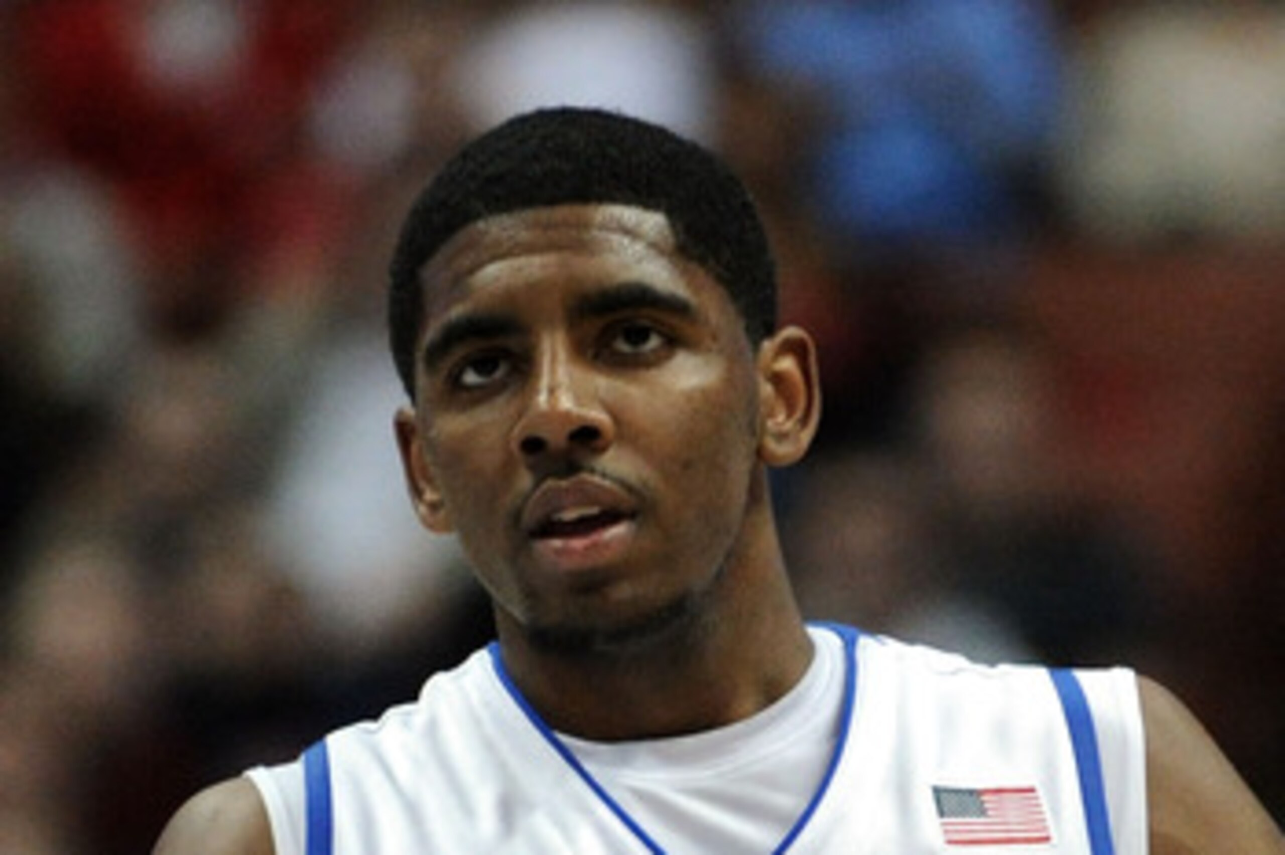 ANAHEIM, CA - MARCH 24:  Kyrie Irving #1 of the Duke Blue Devils looks on against the Arizona Wildcats during the west regional semifinal of the 2011 NCAA men's basketball tournament at the Honda Center on March 24, 2011 in Anaheim, California.  (Photo by