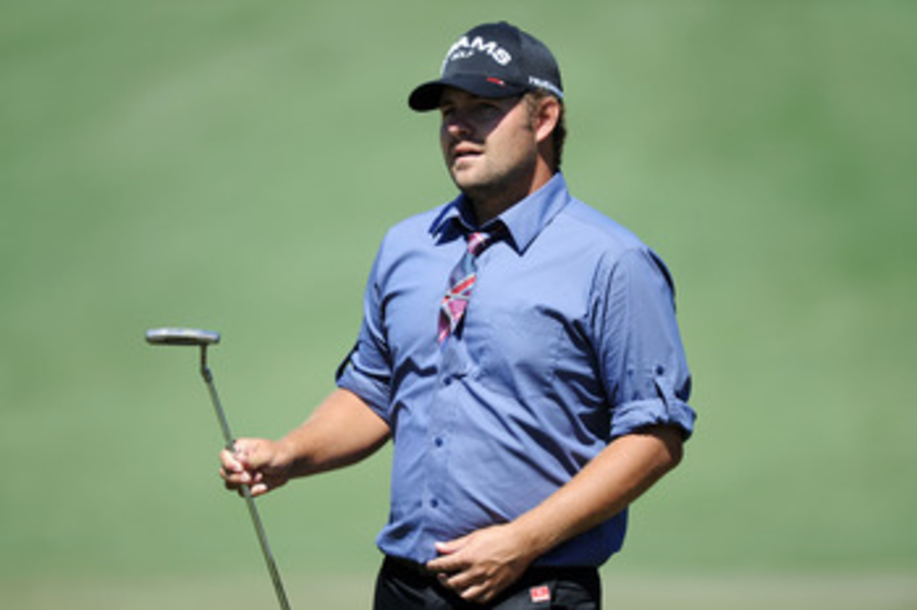AUGUSTA, GA - APRIL 07:  Ryan Moore looks on during the first round of the 2011 Masters Tournament at Augusta National Golf Club on April 7, 2011 in Augusta, Georgia.  (Photo by Harry How/Getty Images)