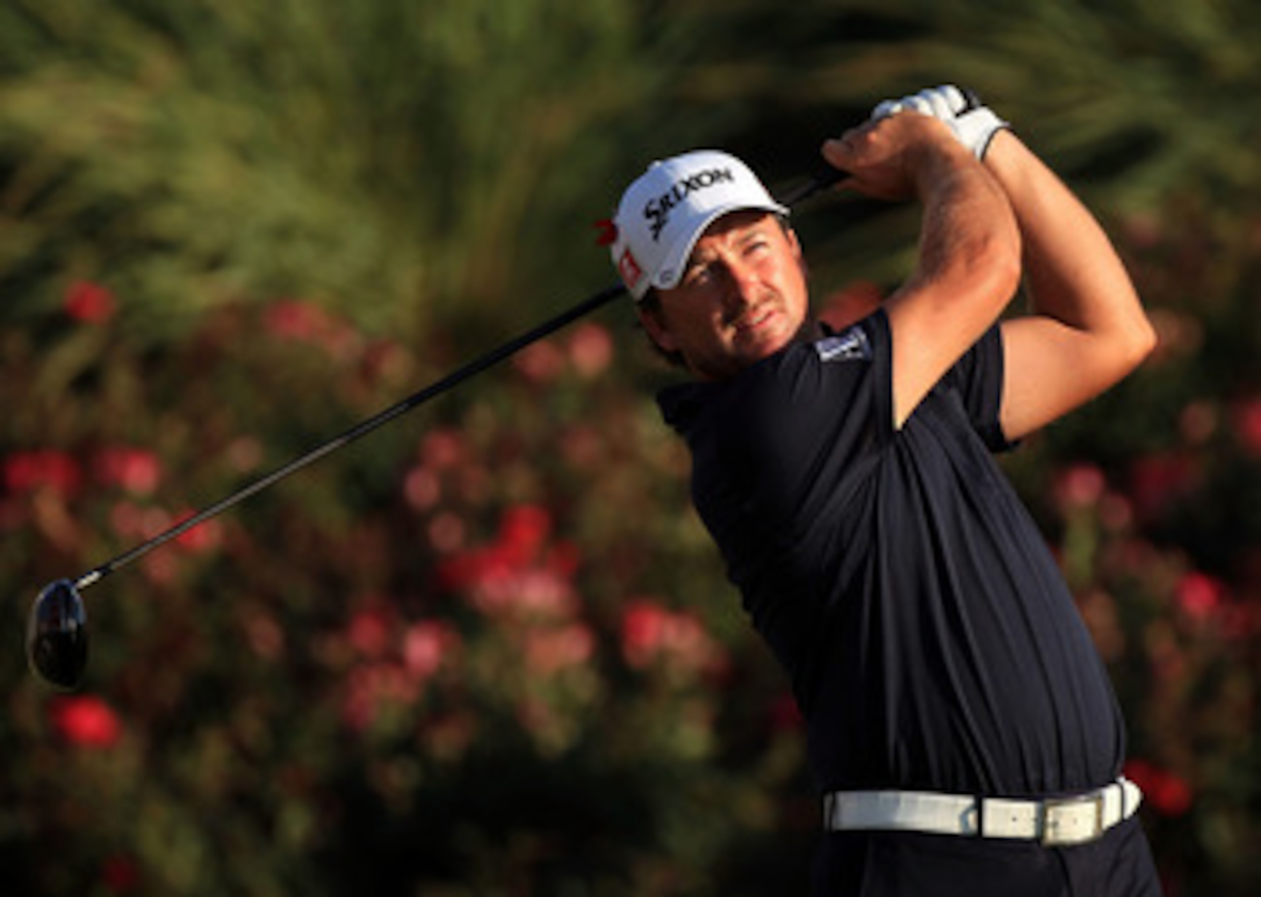 PONTE VEDRA BEACH, FL - MAY 15:  Graeme McDowell of Northern Ireland hits his tee shot on the 18th hole during the final round of THE PLAYERS Championship held at THE PLAYERS Stadium course at TPC Sawgrass on May 15, 2011 in Ponte Vedra Beach, Florida.  (
