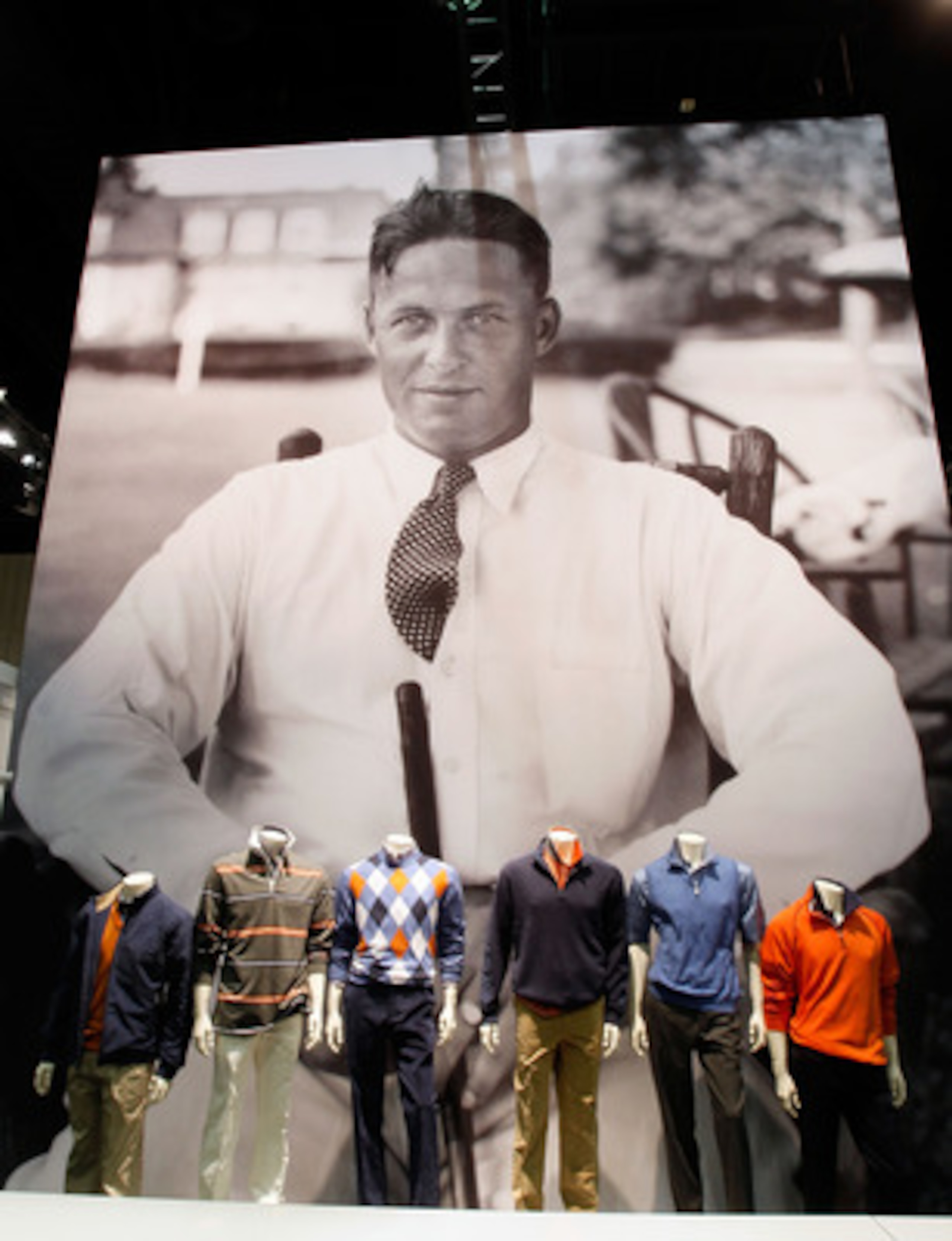 ORLANDO, FL - JANUARY 30:  Apparel on display at the Bobby Jones booth at the 2010 PGA Merchandise Show at the Orange County Convention Center on January 30, 2010 in Orlando, Florida.  (Photo by Scott Halleran/Getty Images)