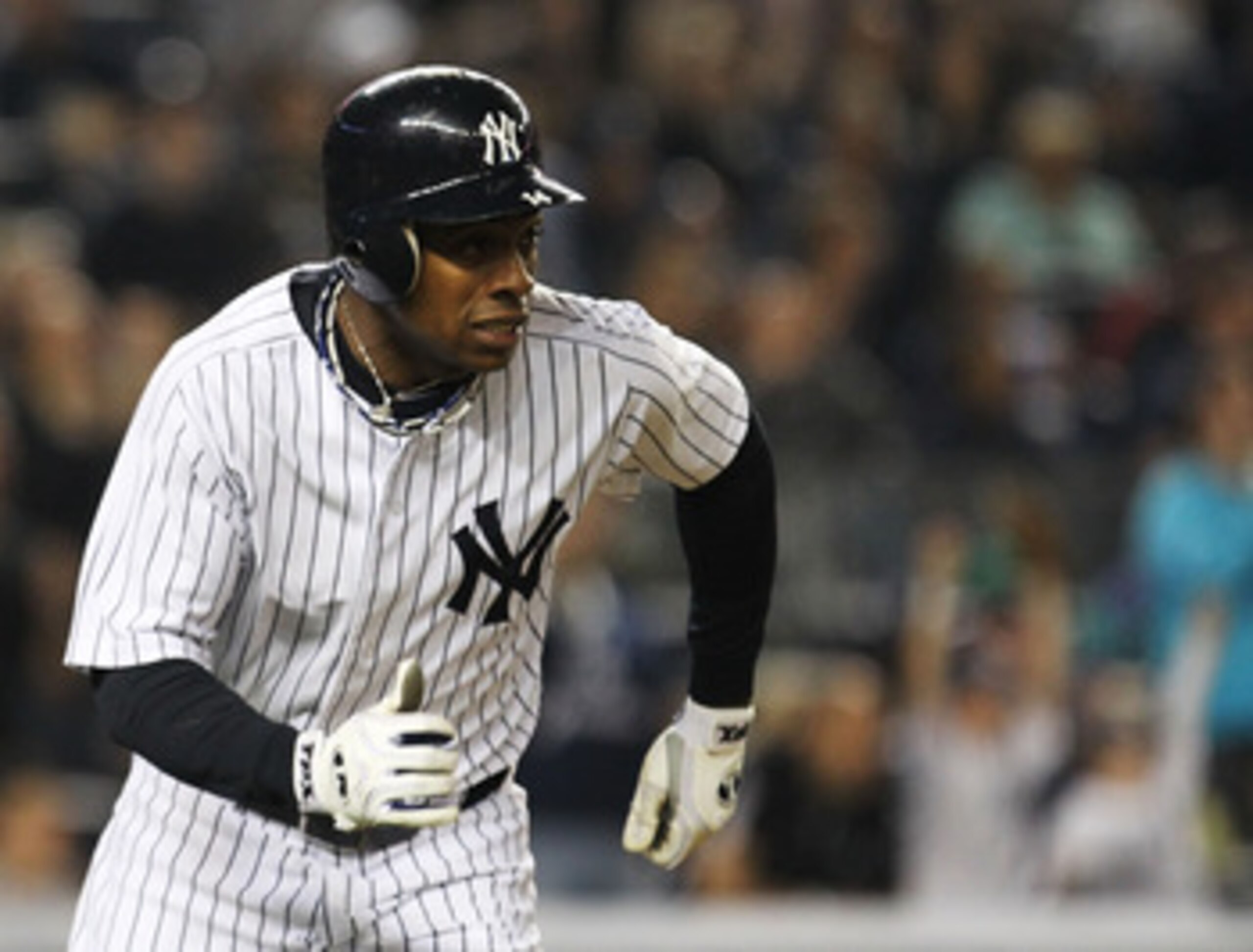NEW YORK, NY - MAY 15: Curtis Granderson #14 of the New York Yankees hits a two run home run in the second inning against the Boston Red Sox during their game on May 15, 2011 at Yankee Stadium in the Bronx borough of New York City. (Photo by Al Bello/G NEW YORK, NY - MAY 15: Curtis Granderson #14 of the New York Yankees hits a two run home run in the second inning against the Boston Red Sox during their game on May 15, 2011 at Yankee Stadium in the Bronx borough of New York City. (Photo by Al Bello/G