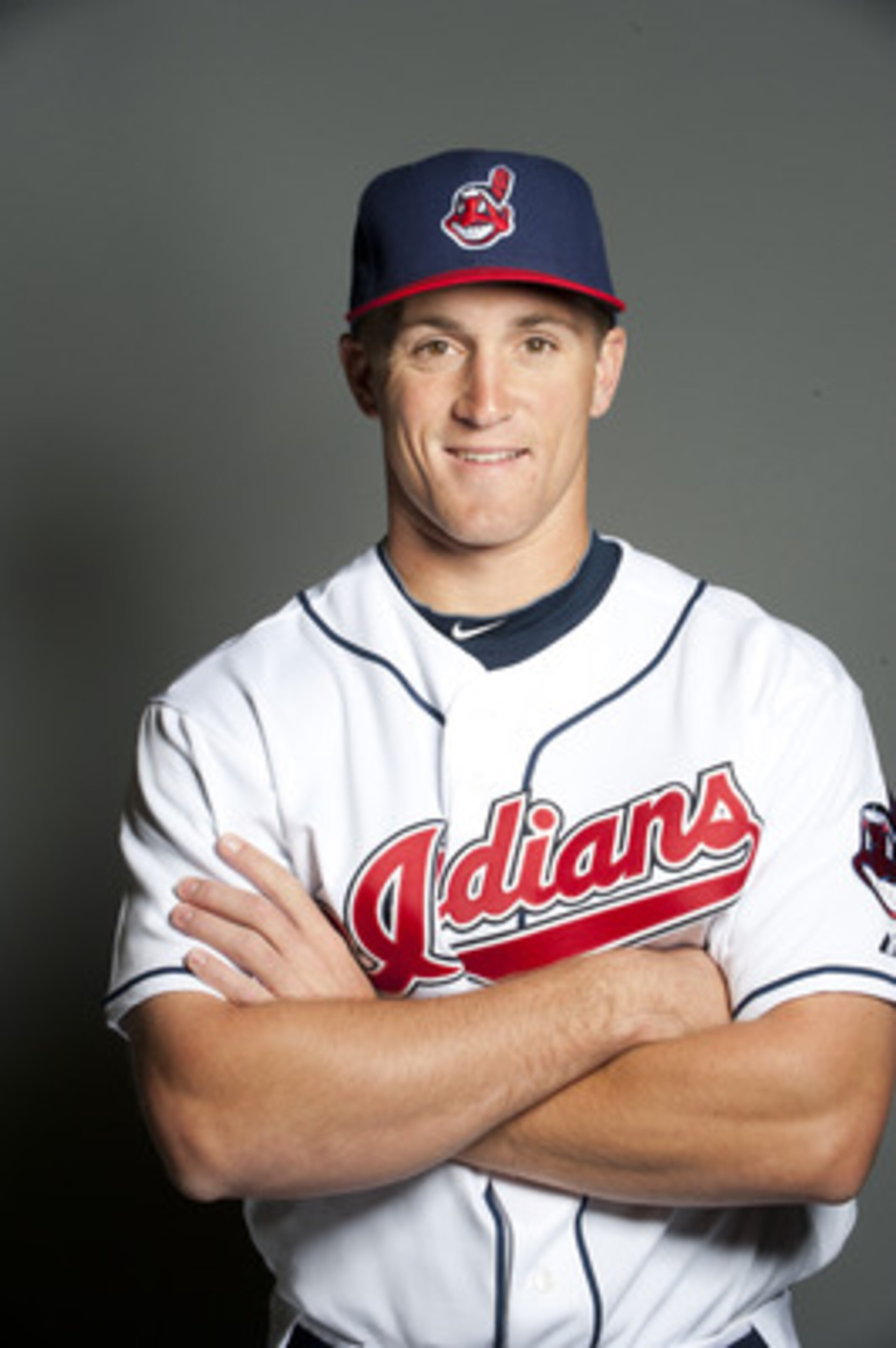 GOODYEAR, AZ - FEBRUARY 22: Cord Phelps #73 of the Cleveland Indians poses during their photo day at the Cleveland Indians Spring Training Complex on February 22, 2011 in Goodyear, Arizona. (Photo by Rob Tringali/Getty Images)