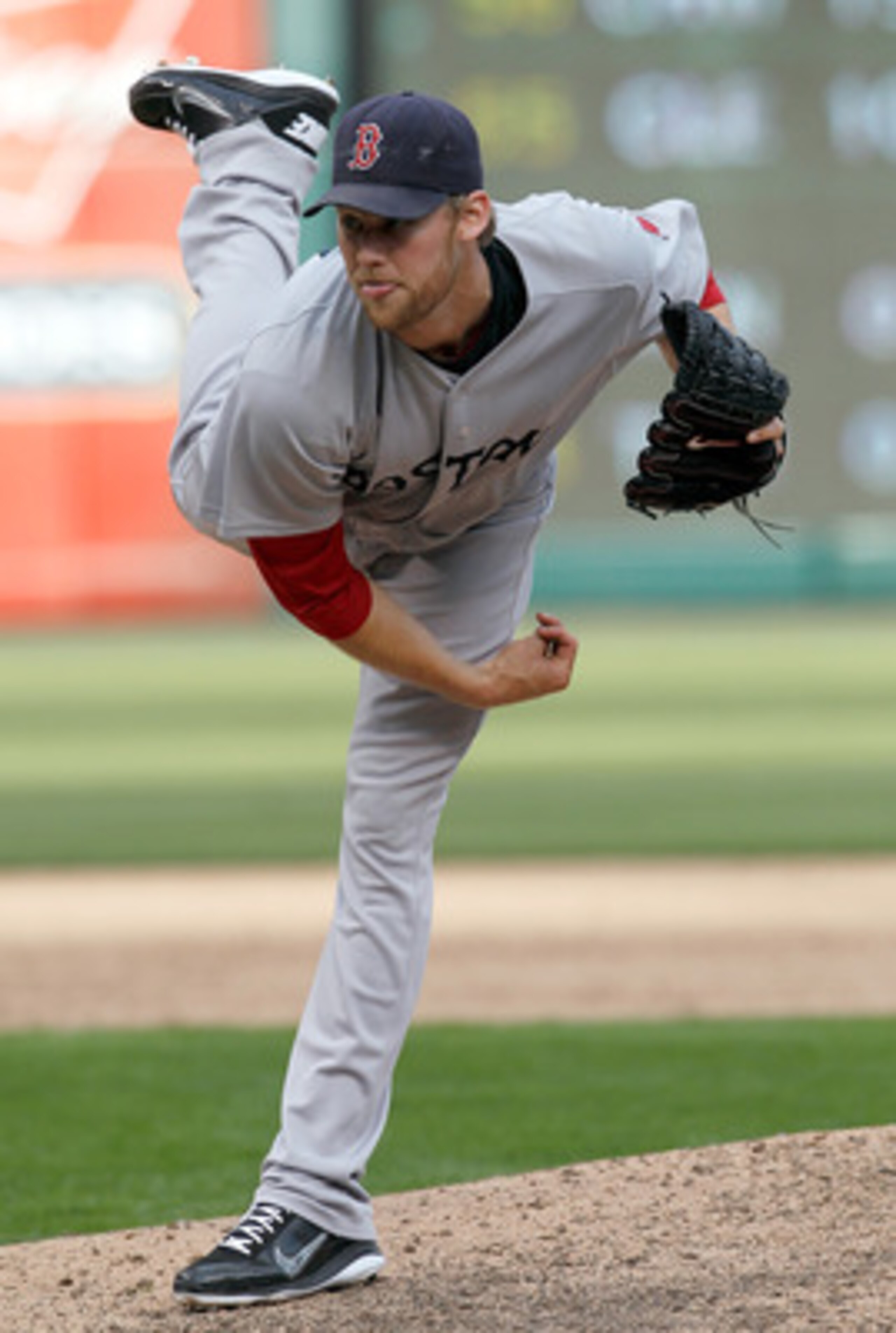 ARLINGTON, TX - APRIL 01:  Daniel Bard #51 of the Boston Red Sox pitches against the Texas Rangers on Opening Day at Rangers Ballpark in Arlington on April 1, 2011 in Arlington, Texas.  (Photo by Tom Pennington/Getty Images)