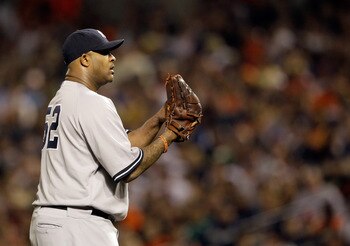 BALTIMORE, MD - APRIL 23: Pitcher CC Sabathia #52 of the New York Yankees delivers to a Baltimore Orioles batter at Oriole Park at Camden Yards on April 23, 2011 in Baltimore, Maryland. (Photo by Rob Carr/Getty Images) BALTIMORE, MD - APRIL 23: Pitcher CC Sabathia #52 of the New York Yankees delivers to a Baltimore Orioles batter at Oriole Park at Camden Yards on April 23, 2011 in Baltimore, Maryland. (Photo by Rob Carr/Getty Images)