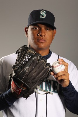 PEORIA, AZ - FEBRUARY 20:  Mauricio Robles #67 of the Seattle Mariners poses for a portrait at the Peoria Sports Complex on February 20, 2011 in Peoria, Arizona.  (Photo by Ezra Shaw/Getty Images)