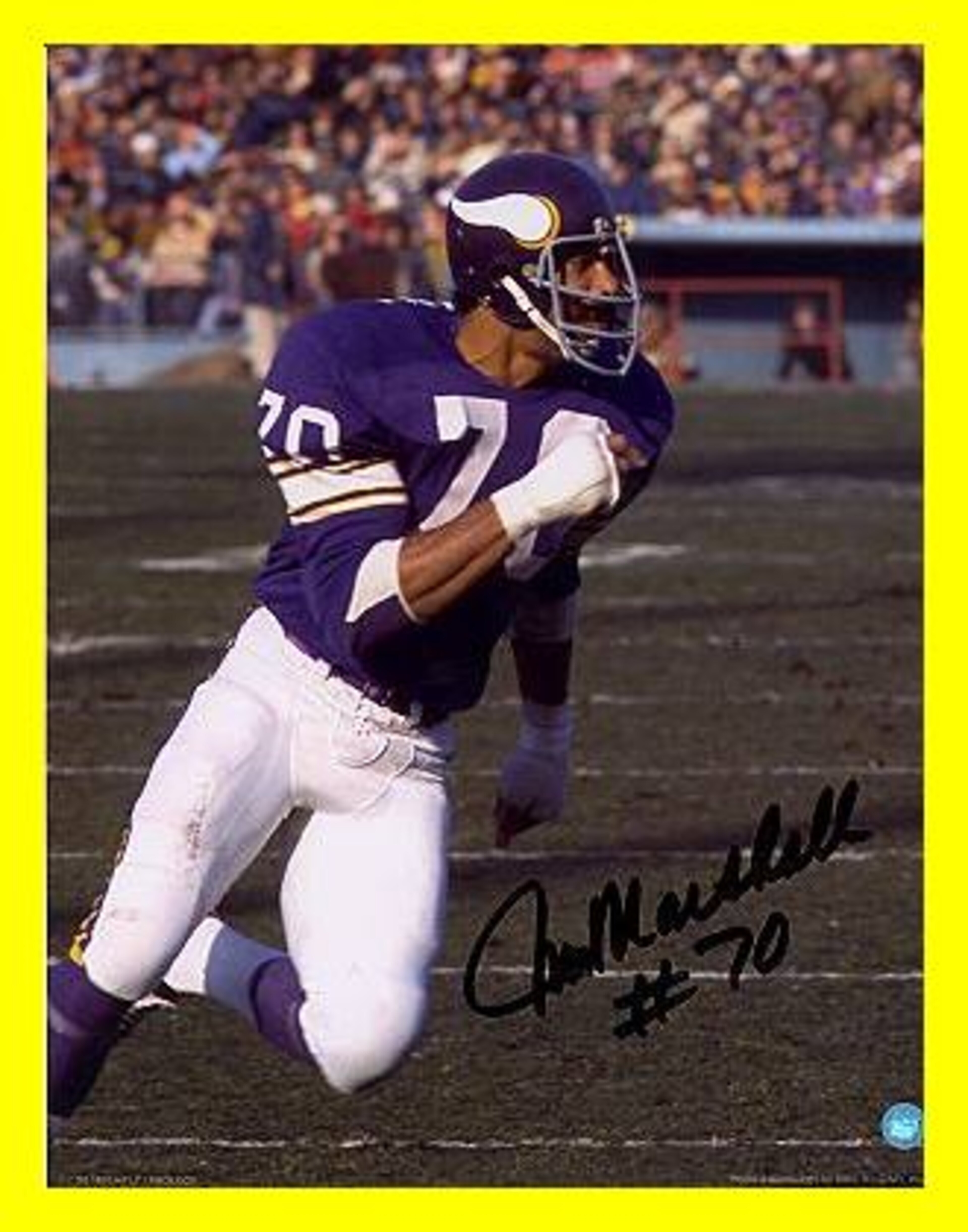 Jim Marshall Was A Star Defensive Tackle For The Vikings