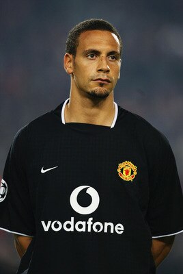 STUTTGART - OCTOBER 1:  Portrait of Rio Ferdinand of Manchester United taken before the UEFA Champions League Group E match between VfB Stuttgart and Manchester United held on October 1, 2003 at the Gottlieb-Daimler Stadion, in Stuttgart, Germany. VfB Stu