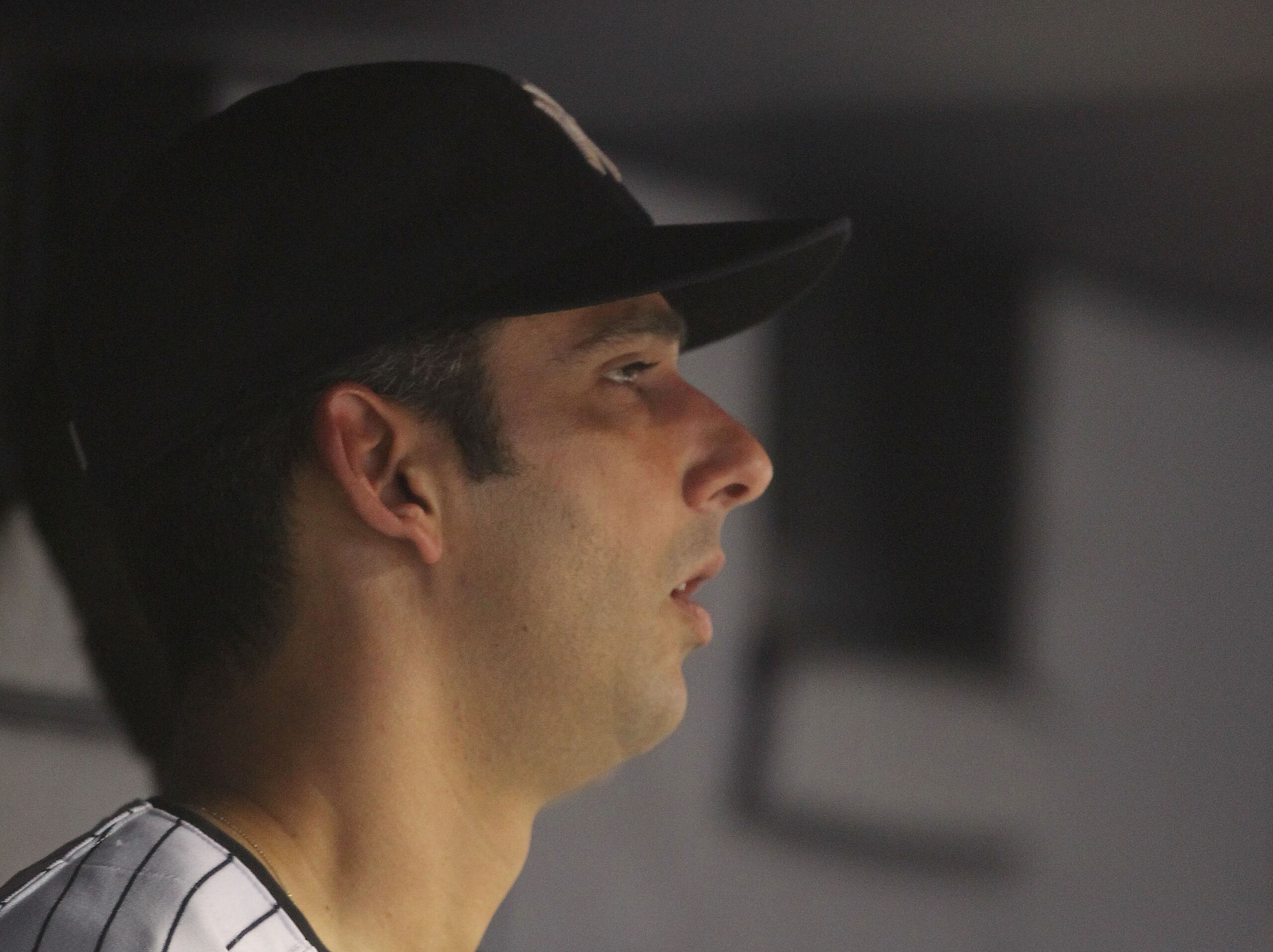 NEW YORK, NY - MAY 15:  Jorge Posada #20 of the New York Yankees cheers his team on from the bench against the Boston Red Sox during their game on May 15, 2011 at Yankee Stadium in the Bronx borough of New York City.  (Photo by Al Bello/Getty Images)