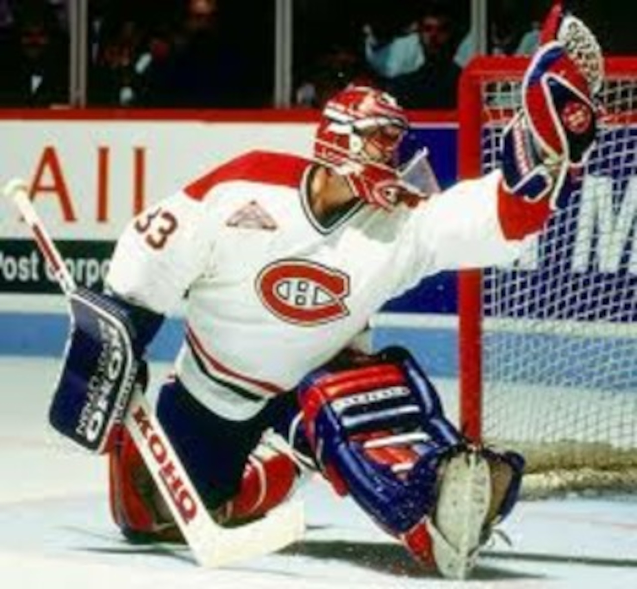 Canadiens legendary goaltender, Patrick Roy Canadiens legendary goaltender, Patrick Roy