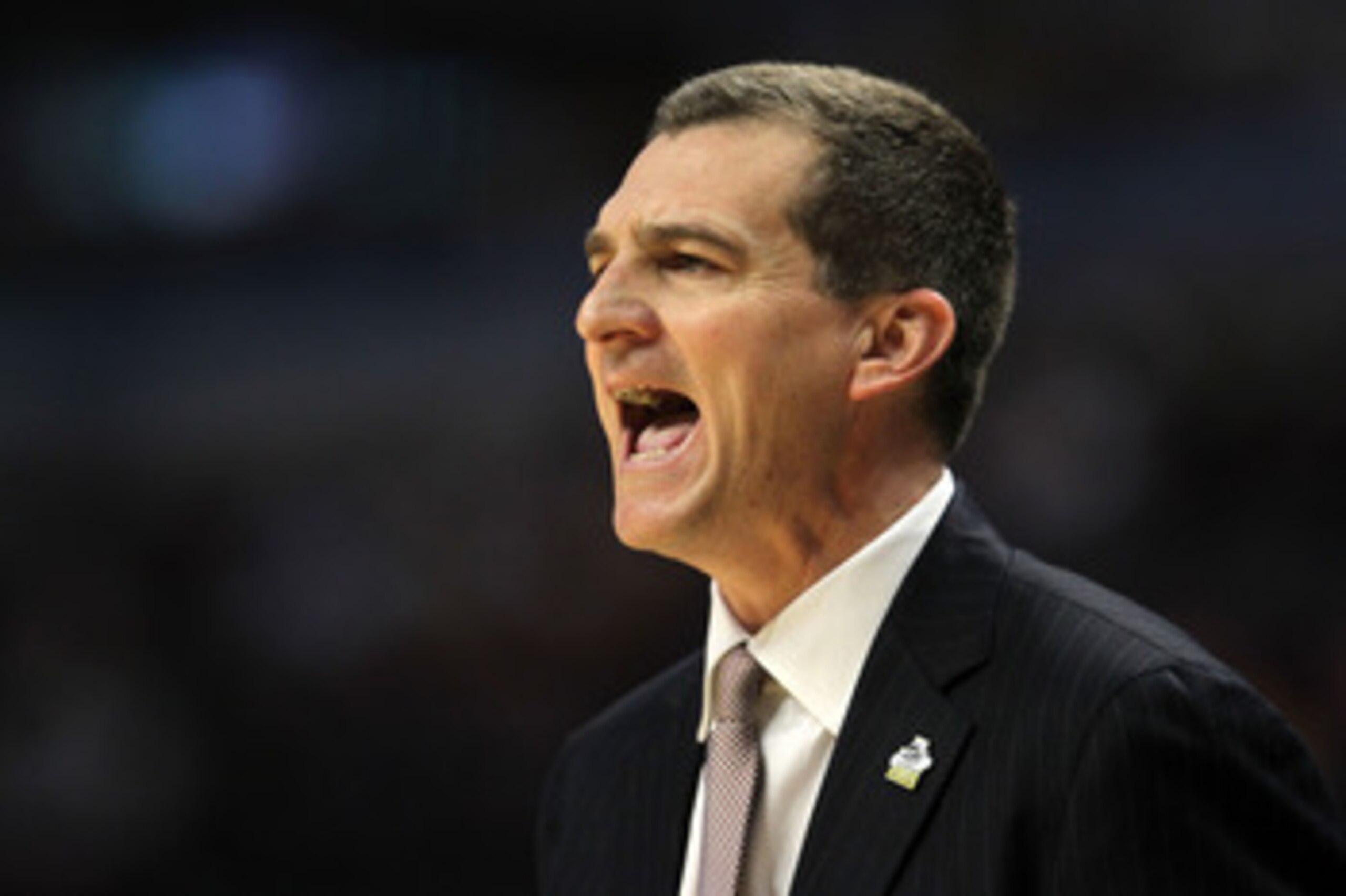 CHICAGO, IL - MARCH 18:  Head coach Mark Turgeon of the Texas A&M Aggies reacts in the second half of the game against the Florida State Seminoles during the second round of the 2011 NCAA men's basketball tournament at the United Center on March 18, 2011