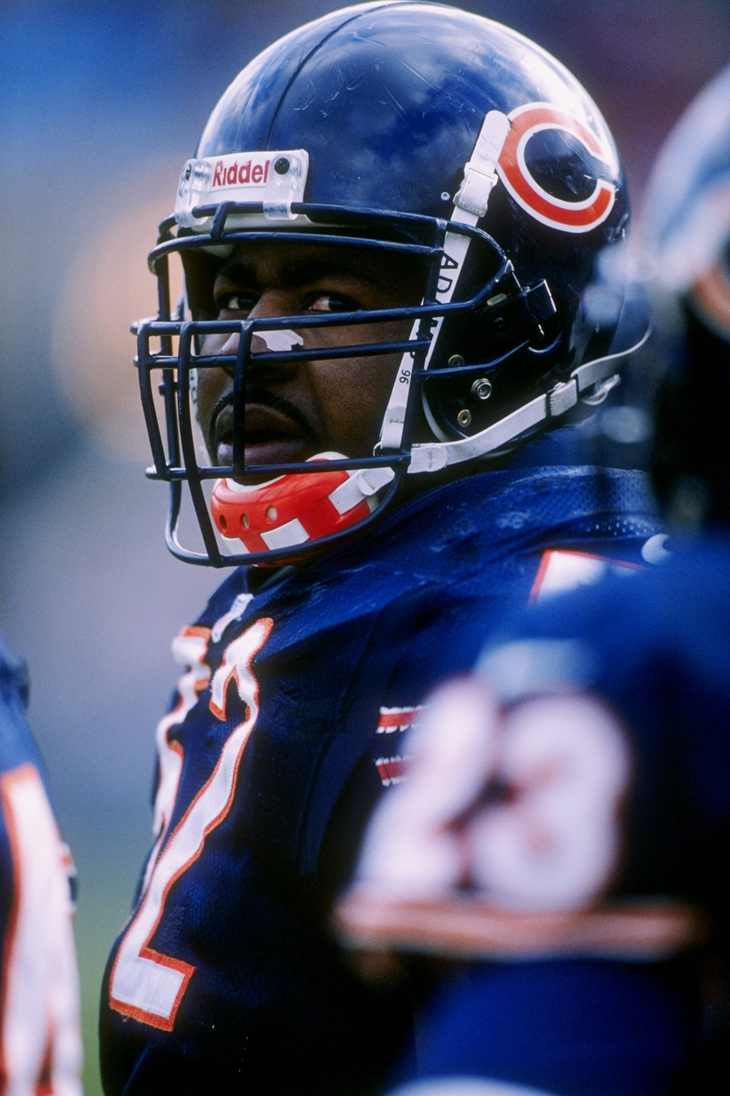 23 Nov 1997: Bryan Cox #52 of the Chicago Bears during the Bears 13-7 win over the Tampa Bay Buccanneers at Soldier Field in Chicago, Illinois.