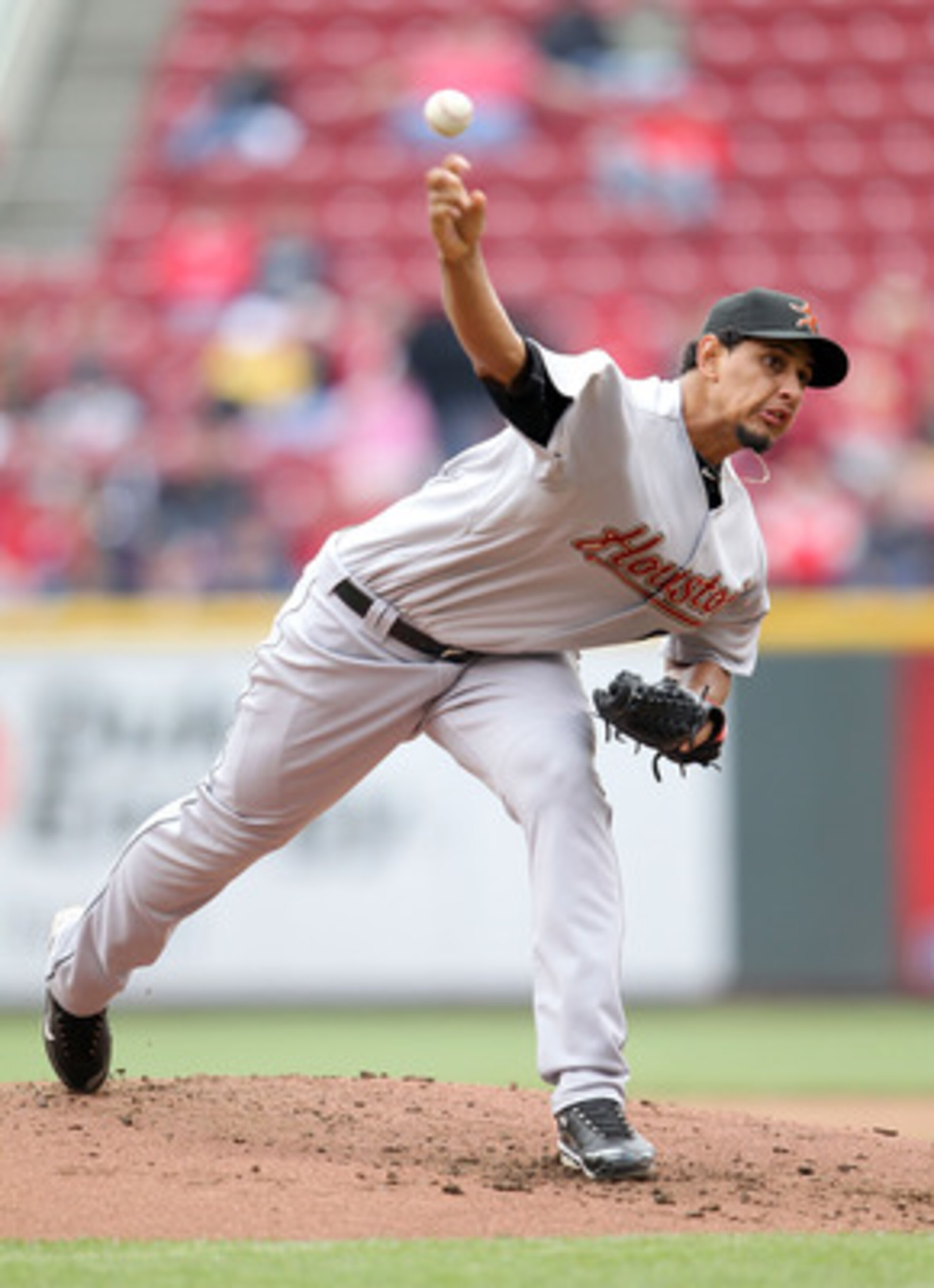 CINCINNATI, OH - MAY 04:  Aneury Rodriguez #62 of the Houston Astros throws a pitch during the game against the Cincinnati Reds at Great American Ball Park on May 4, 2011 in Cincinnati, Ohio.  (Photo by Andy Lyons/Getty Images)